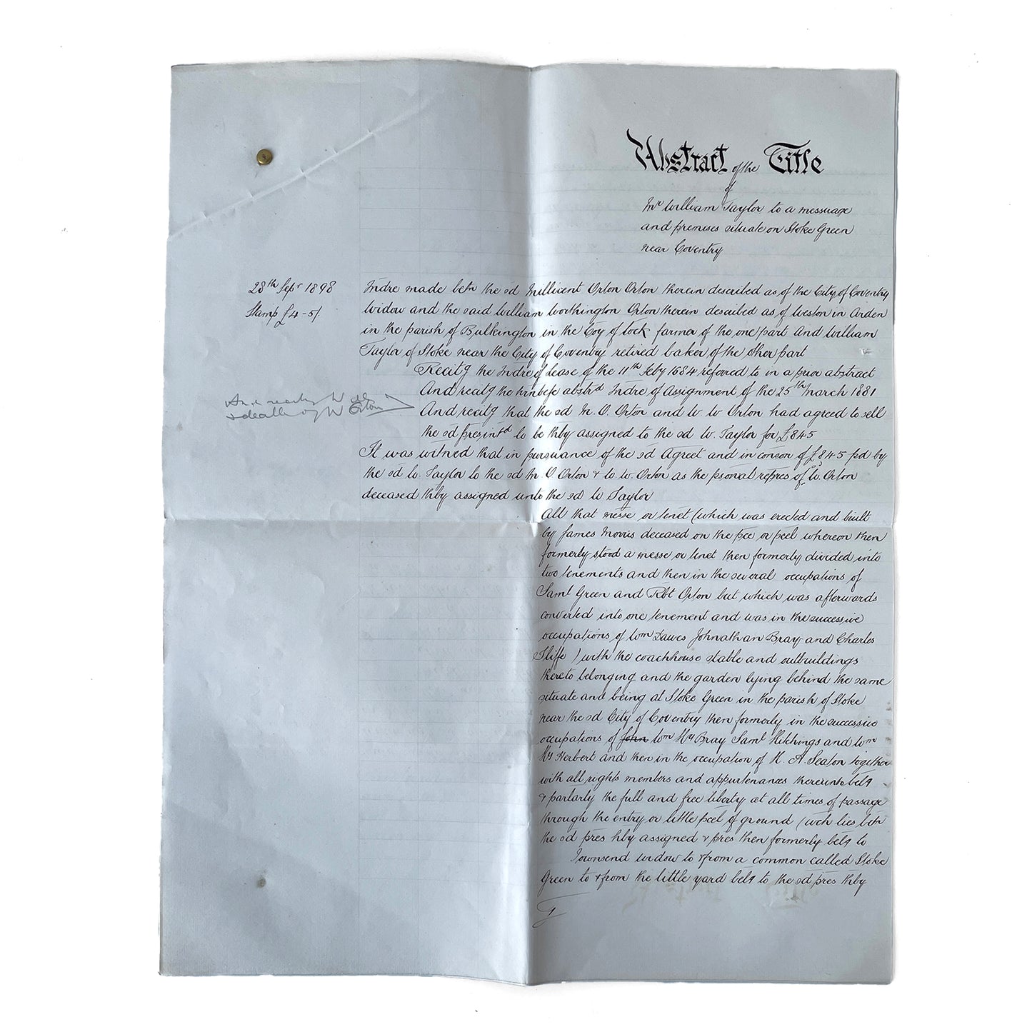 1899 Abstract of the Title Deeds (003)
