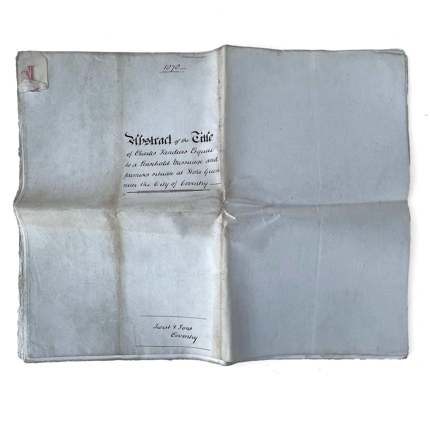 1878 Abstract of the Title Deeds (004)