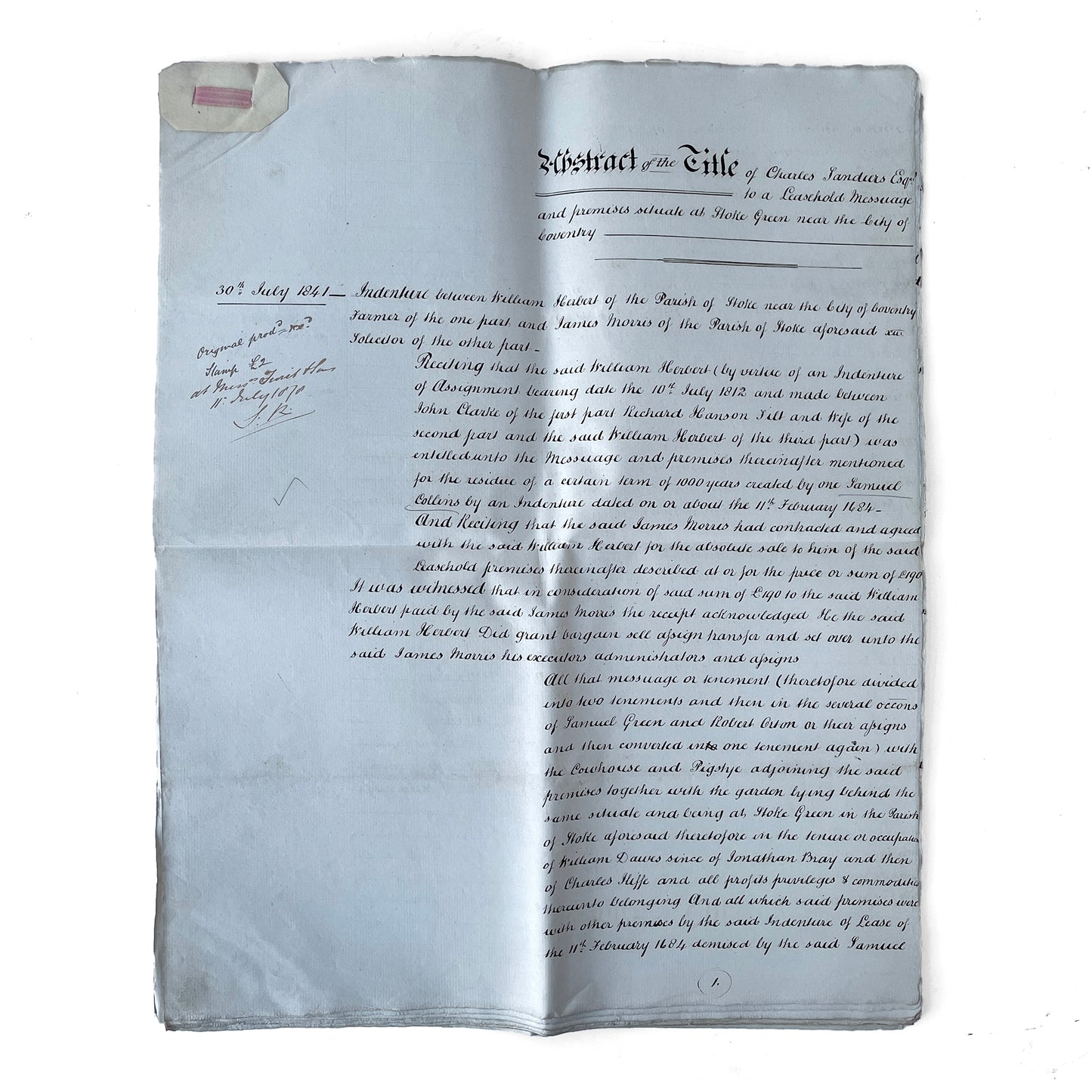 1878 Abstract of the Title Deeds (004)