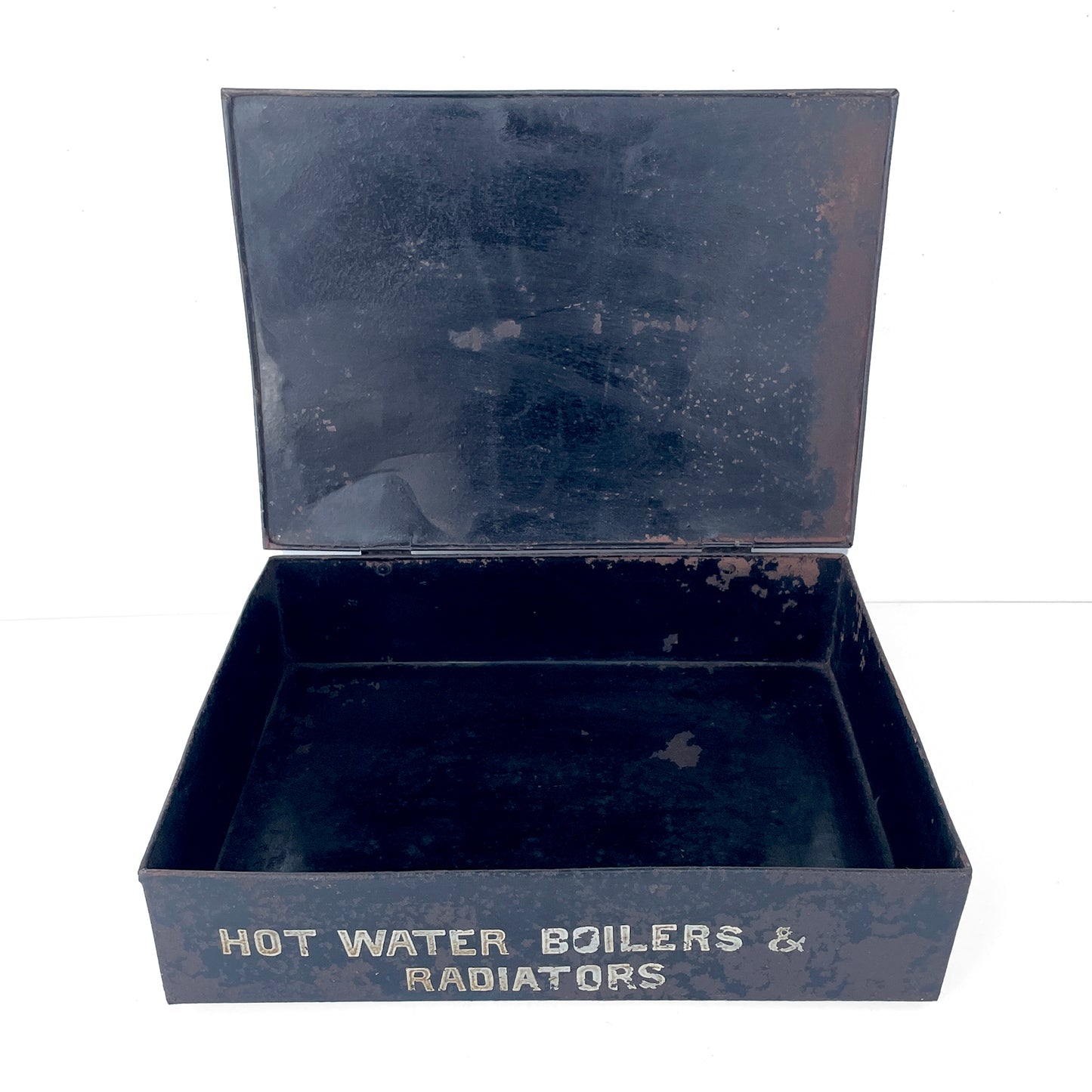 1940s Metal Filing Box – Hot Water Boilers & Radiators