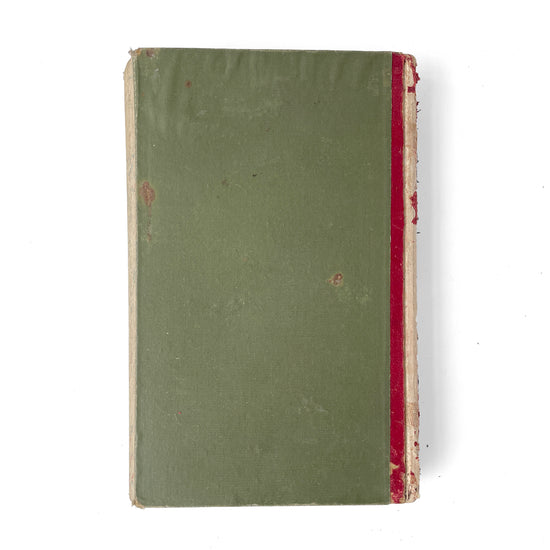 WWII Era Hardbacked Accounts Notebook - Green