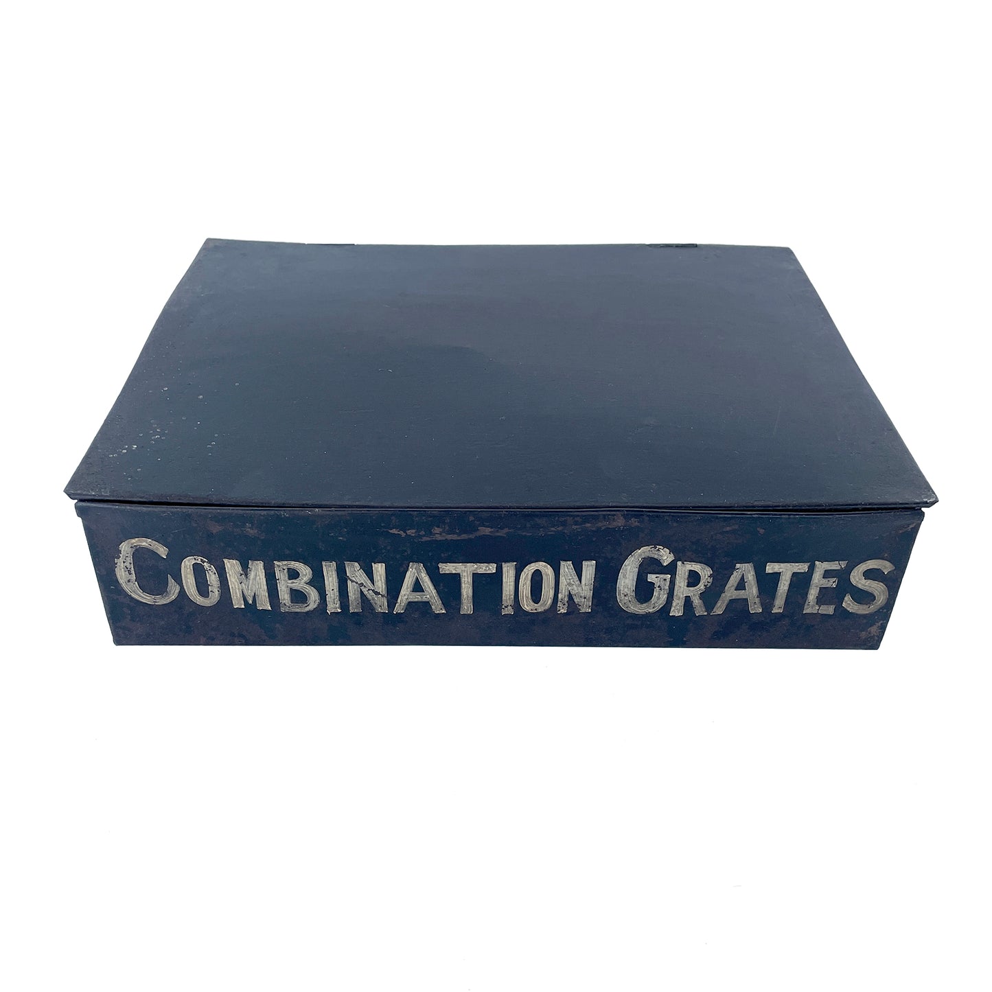 1940s Metal Filing Box – Combination Grates