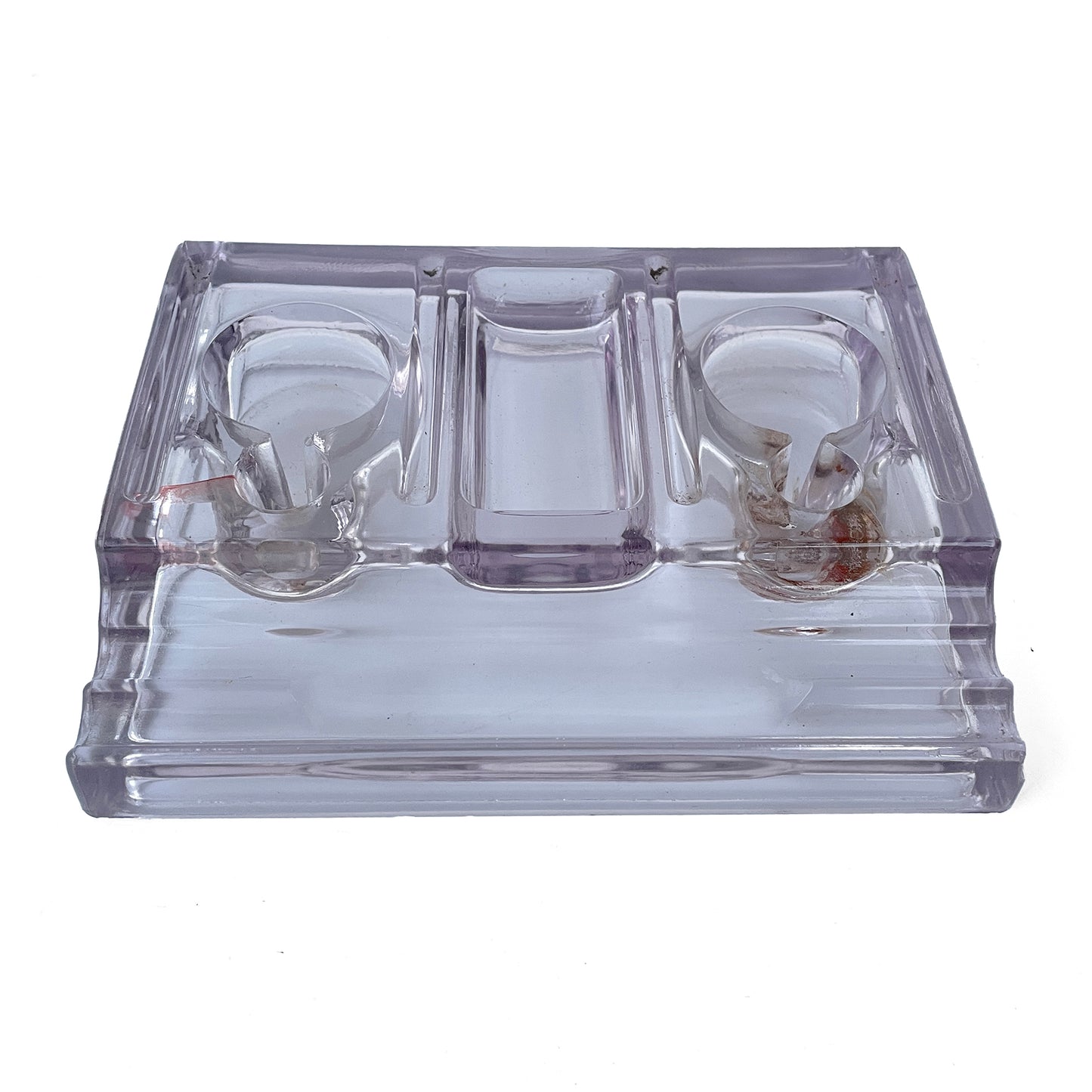 Early 20th Century Glass Inkwell