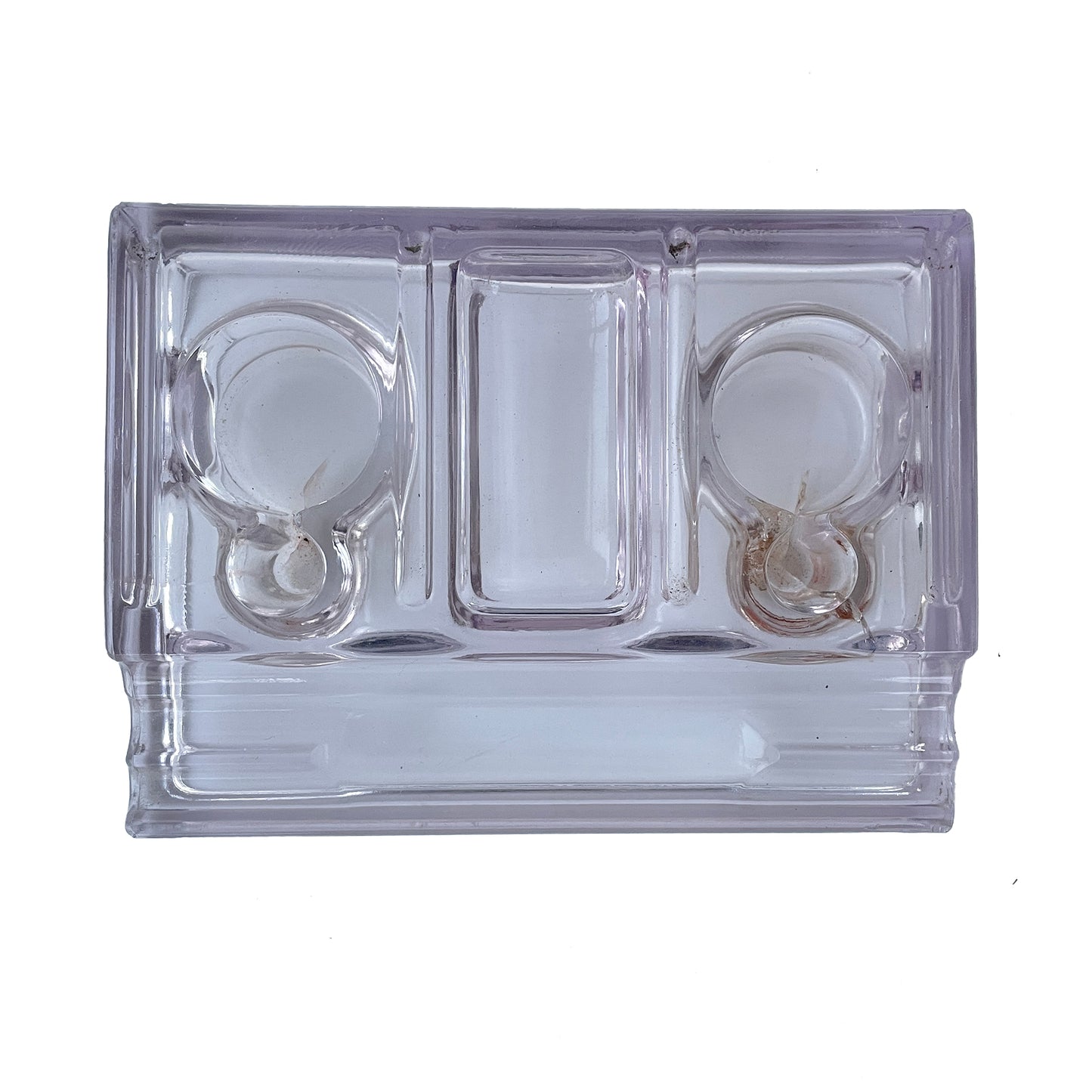 Early 20th Century Glass Inkwell