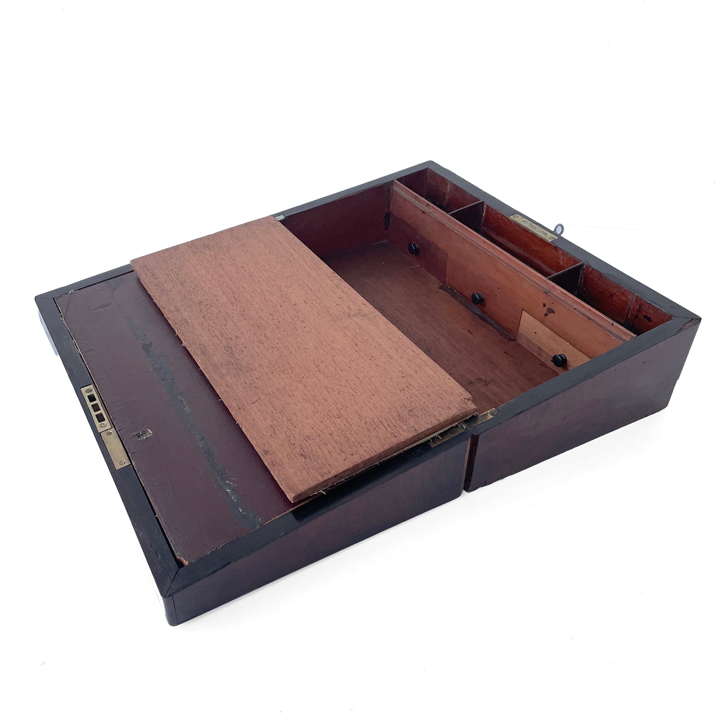 Late 19th/Early20th Century Writing Slope with Secret Compartment
