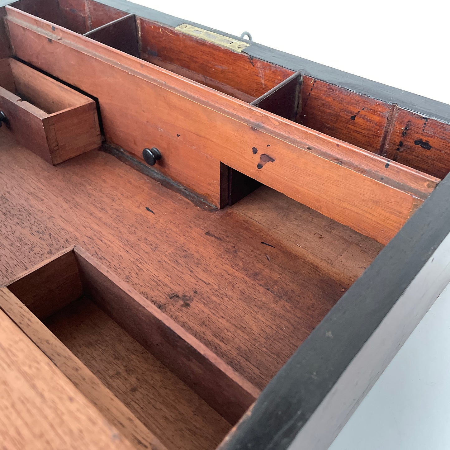 Late 19th/Early20th Century Writing Slope with Secret Compartment