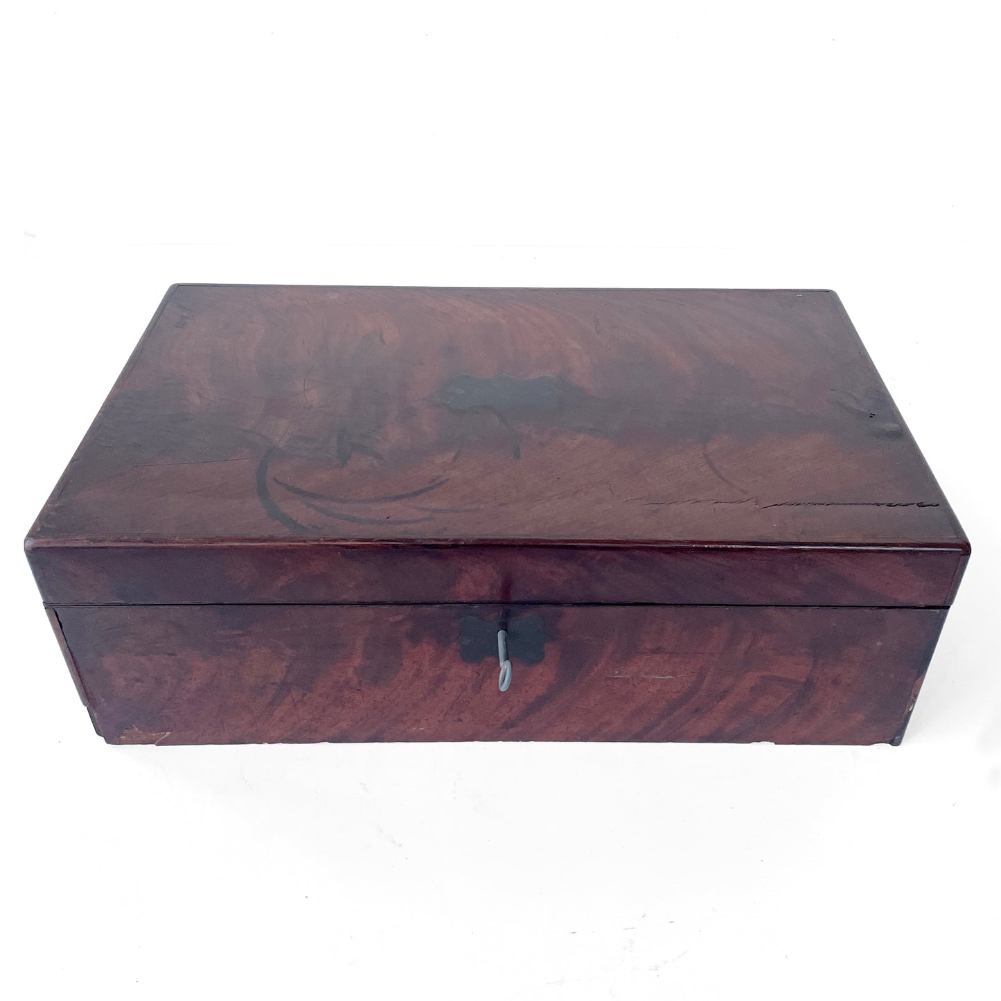 Late 19th/Early20th Century Writing Slope with Secret Compartment