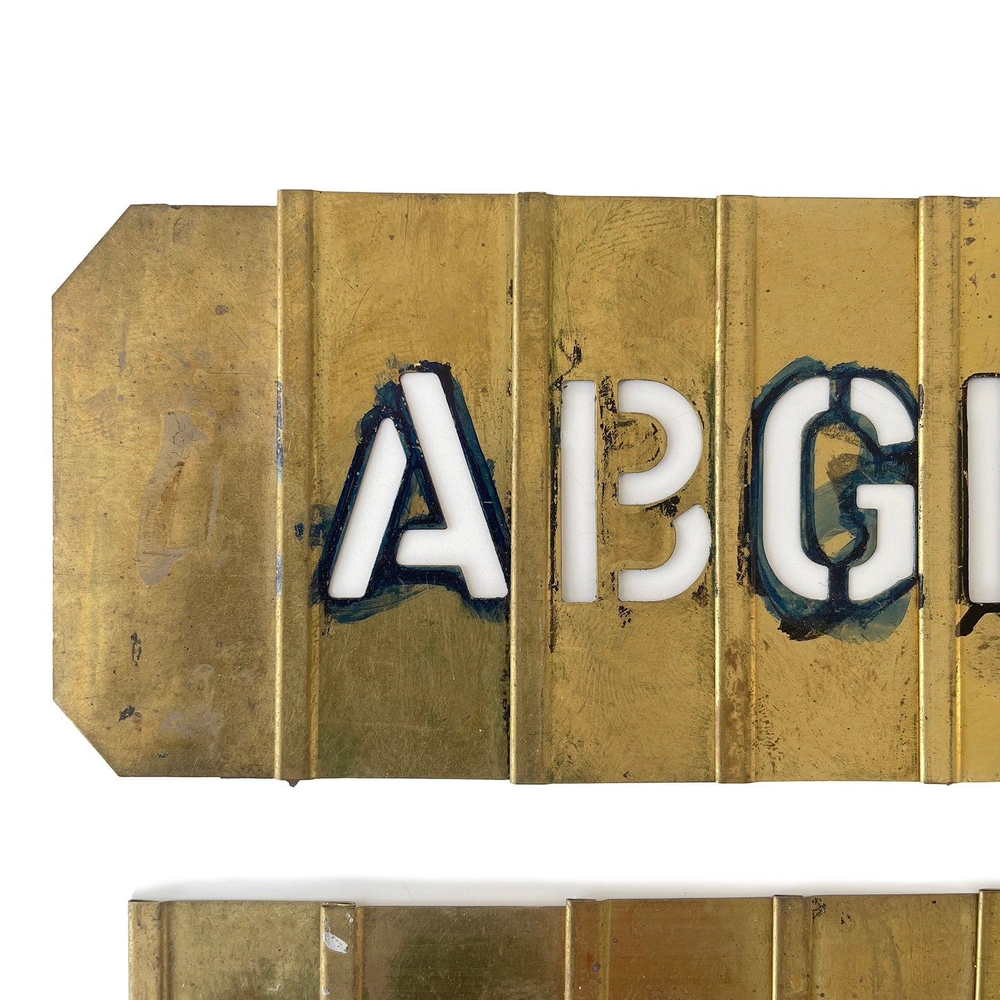 Fantastic Vintage Brass Stencils