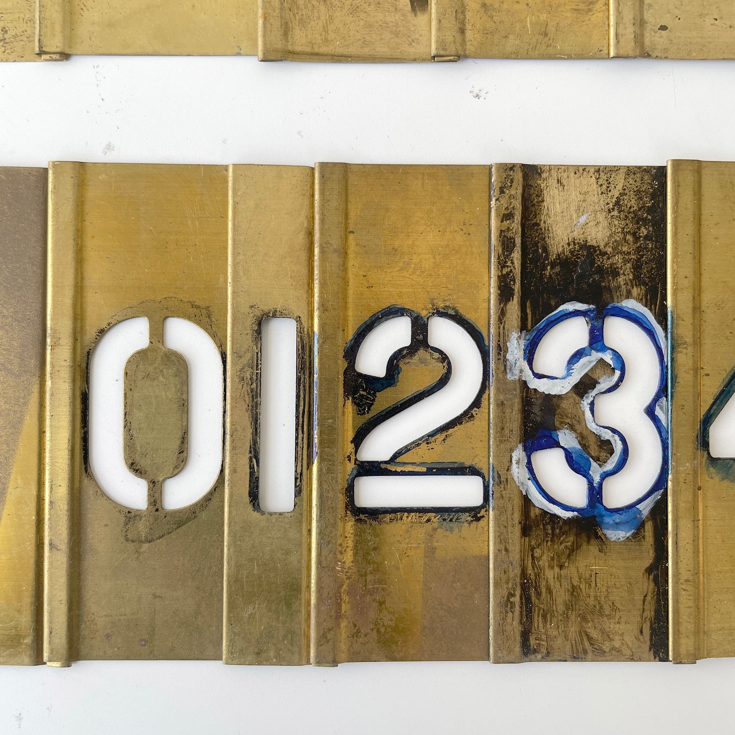 Fantastic Vintage Brass Stencils