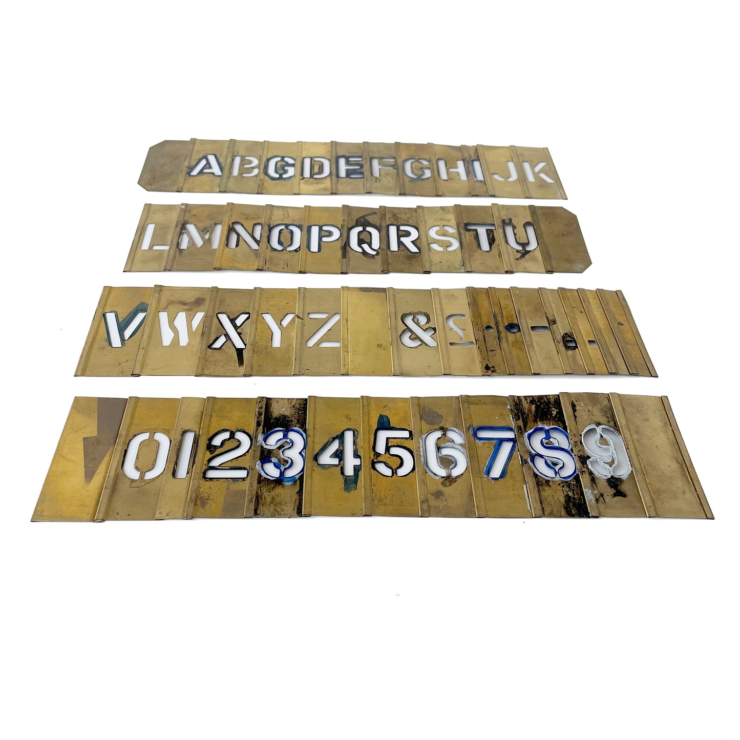 Fantastic Vintage Brass Stencils