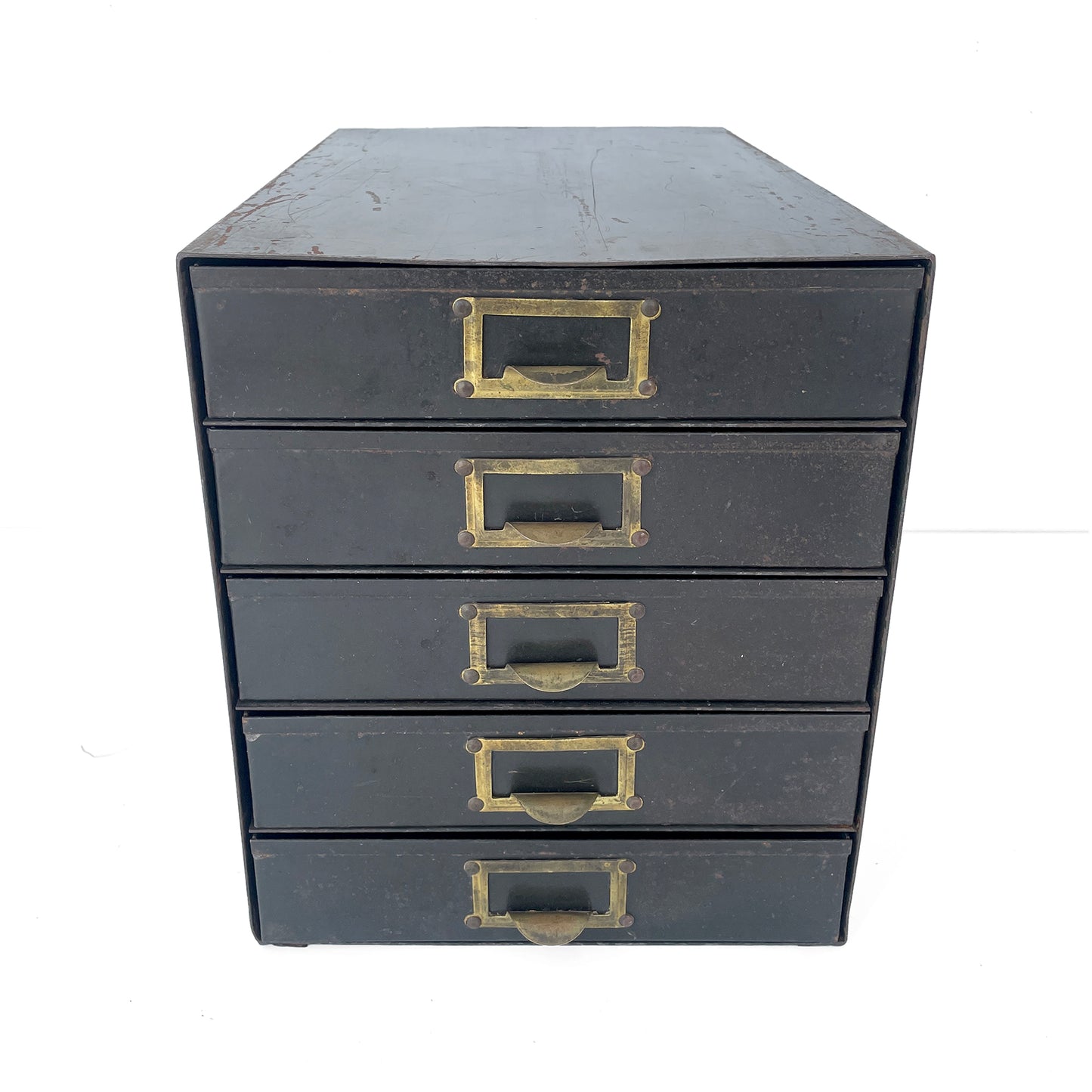 Classic 1940s Desktop Filing Drawers