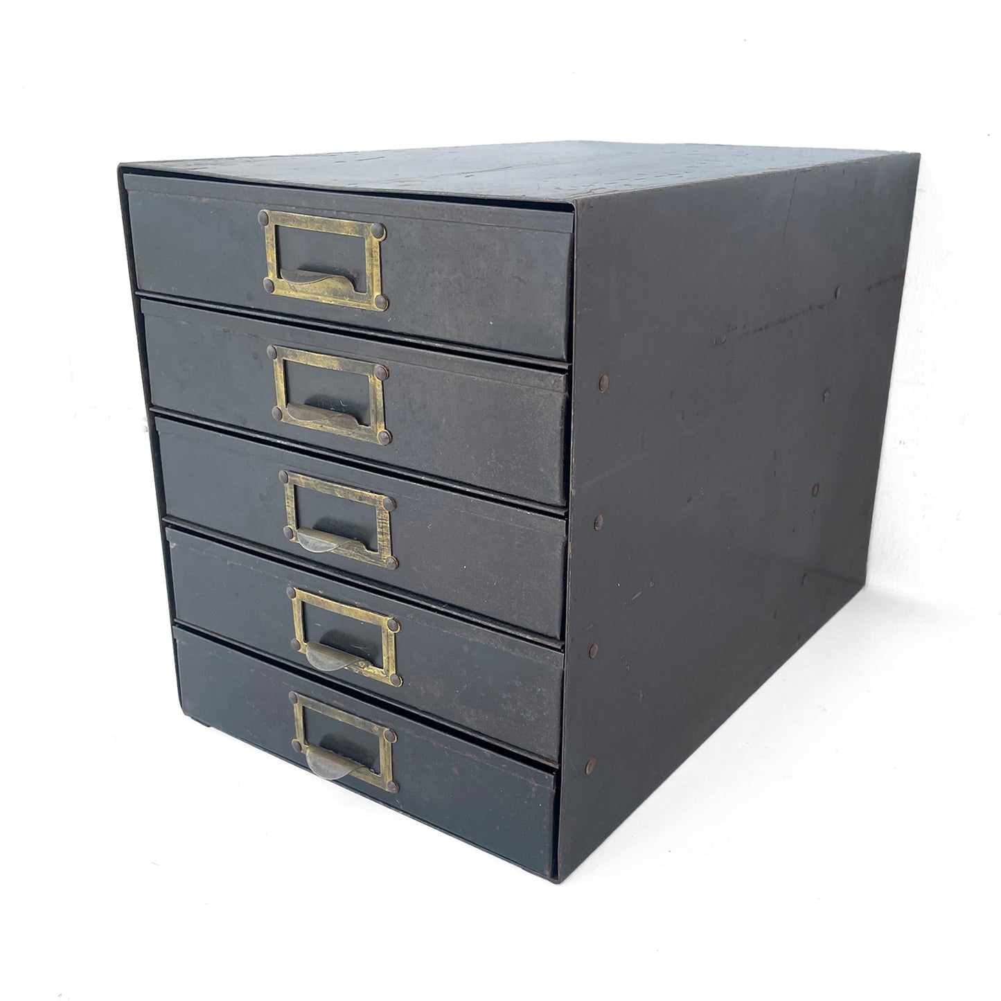 Classic 1940s Desktop Filing Drawers