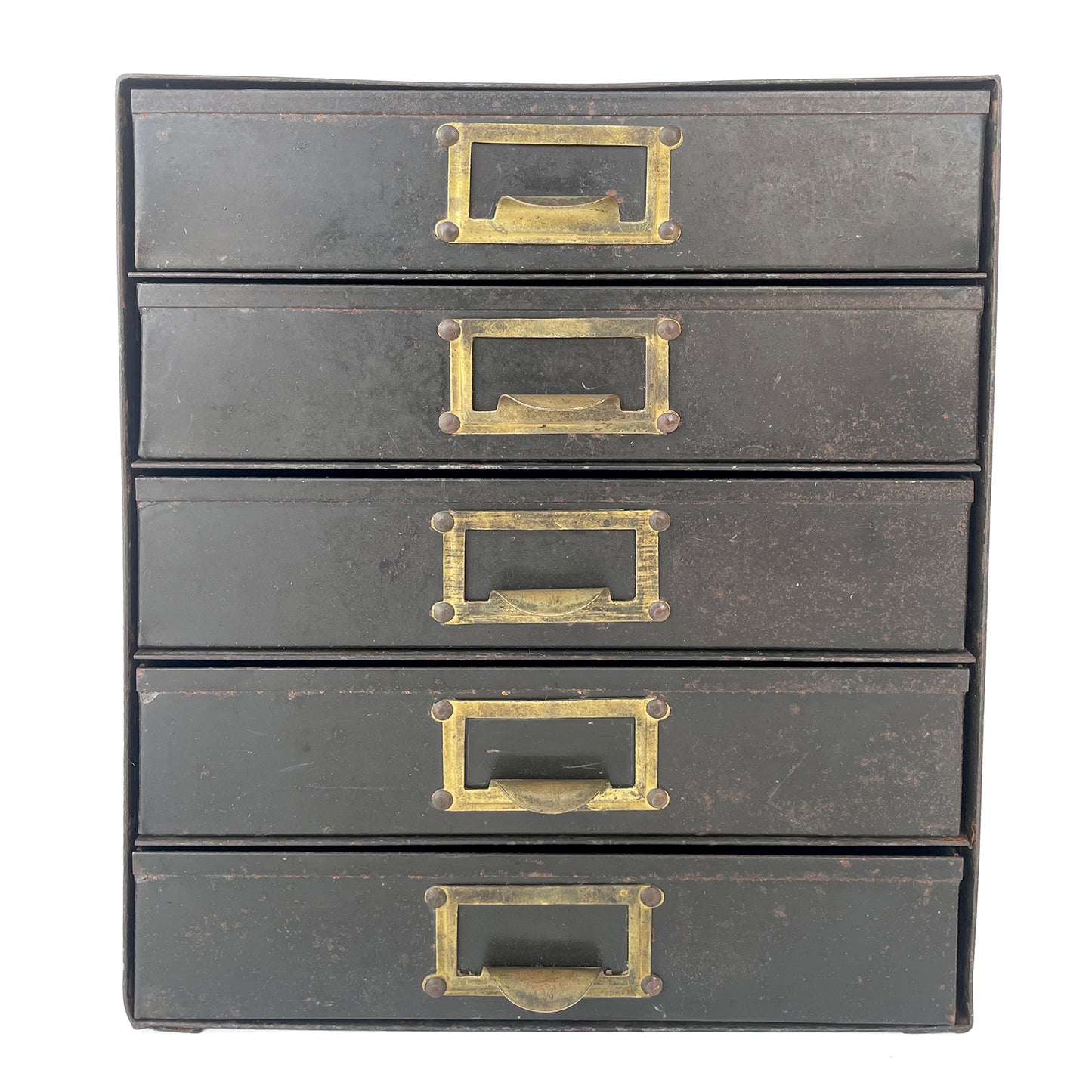 Classic 1940s Desktop Filing Drawers