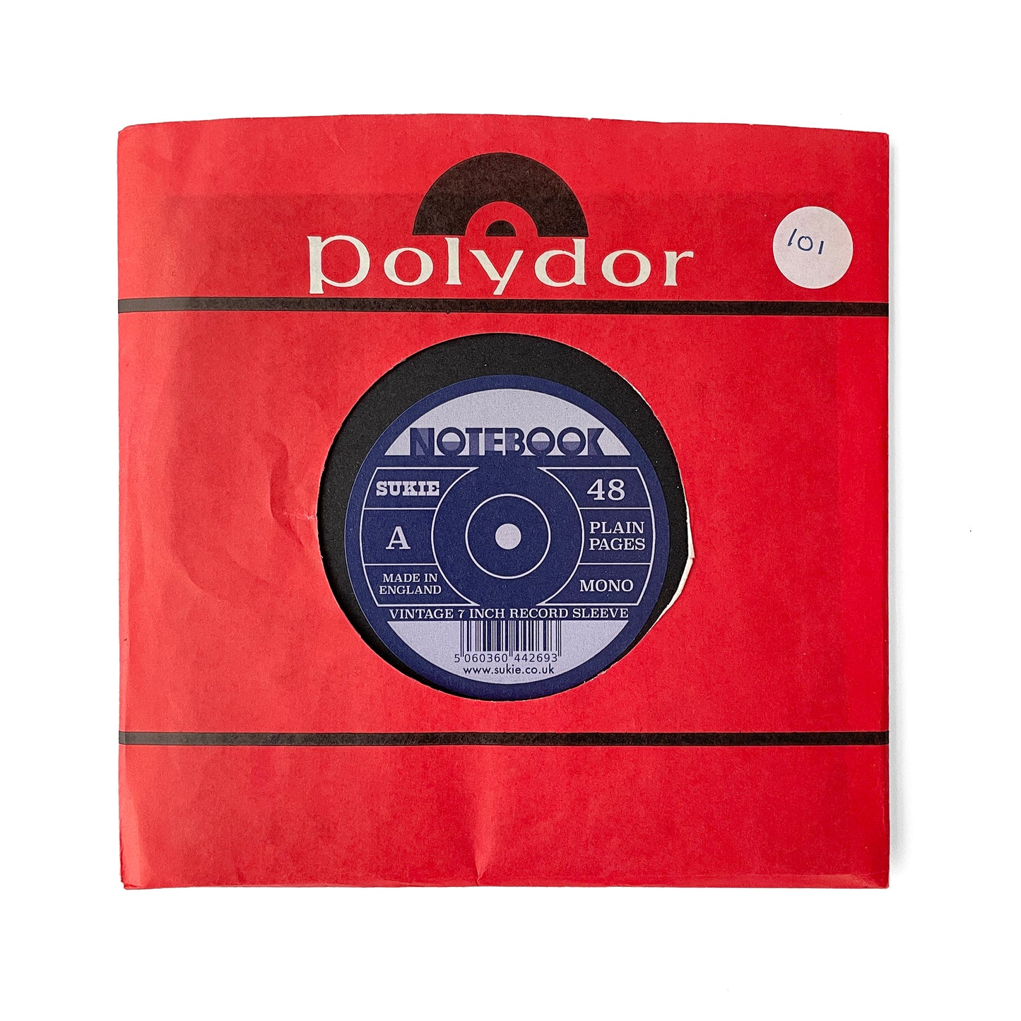 Multi-Colour Record Sleeve Book