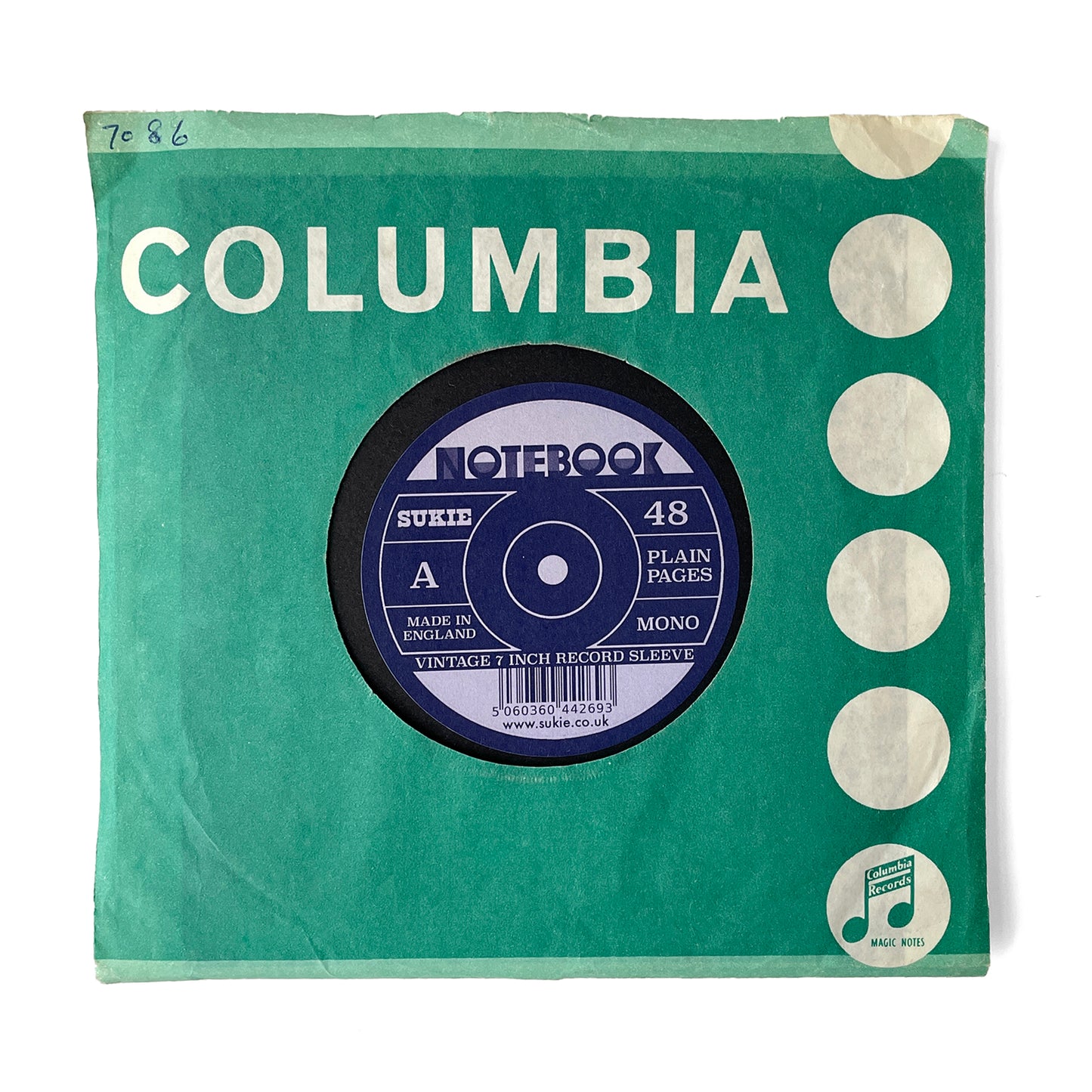 Multi-Colour Record Sleeve Book