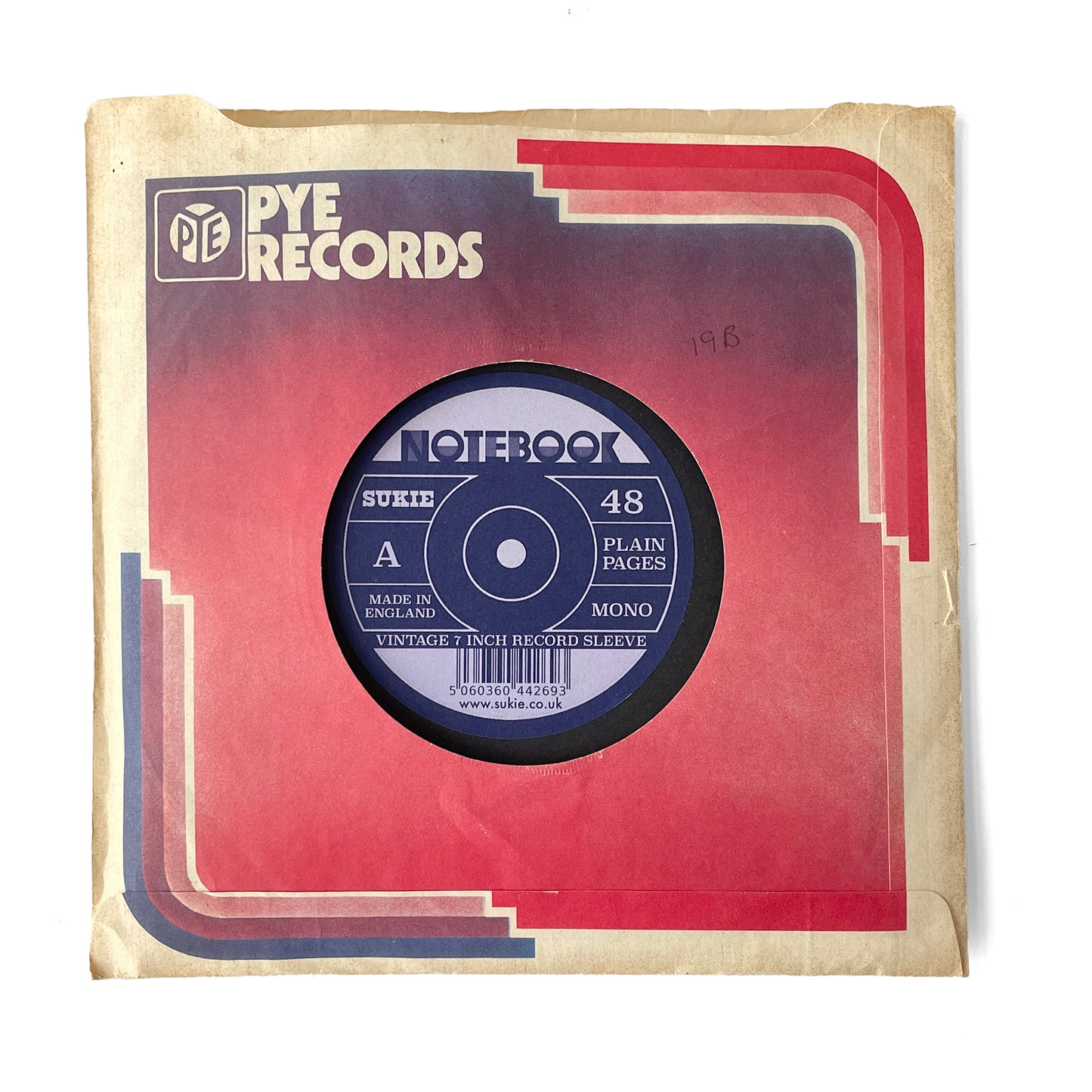 Multi-Colour Record Sleeve Book