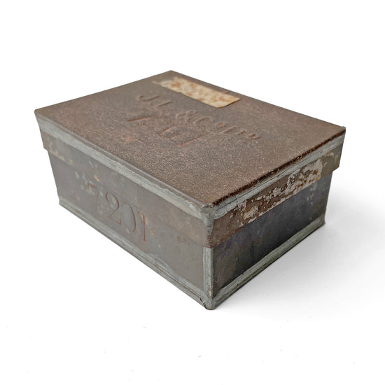 Vintage Metal Storage Tin – 7201