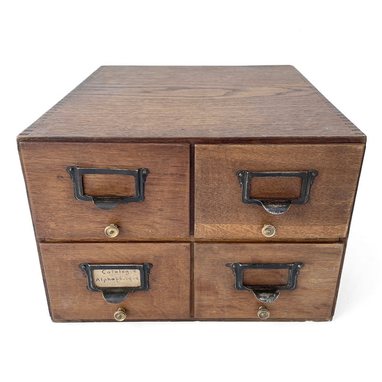 Early 20th Century French Index Card Drawers