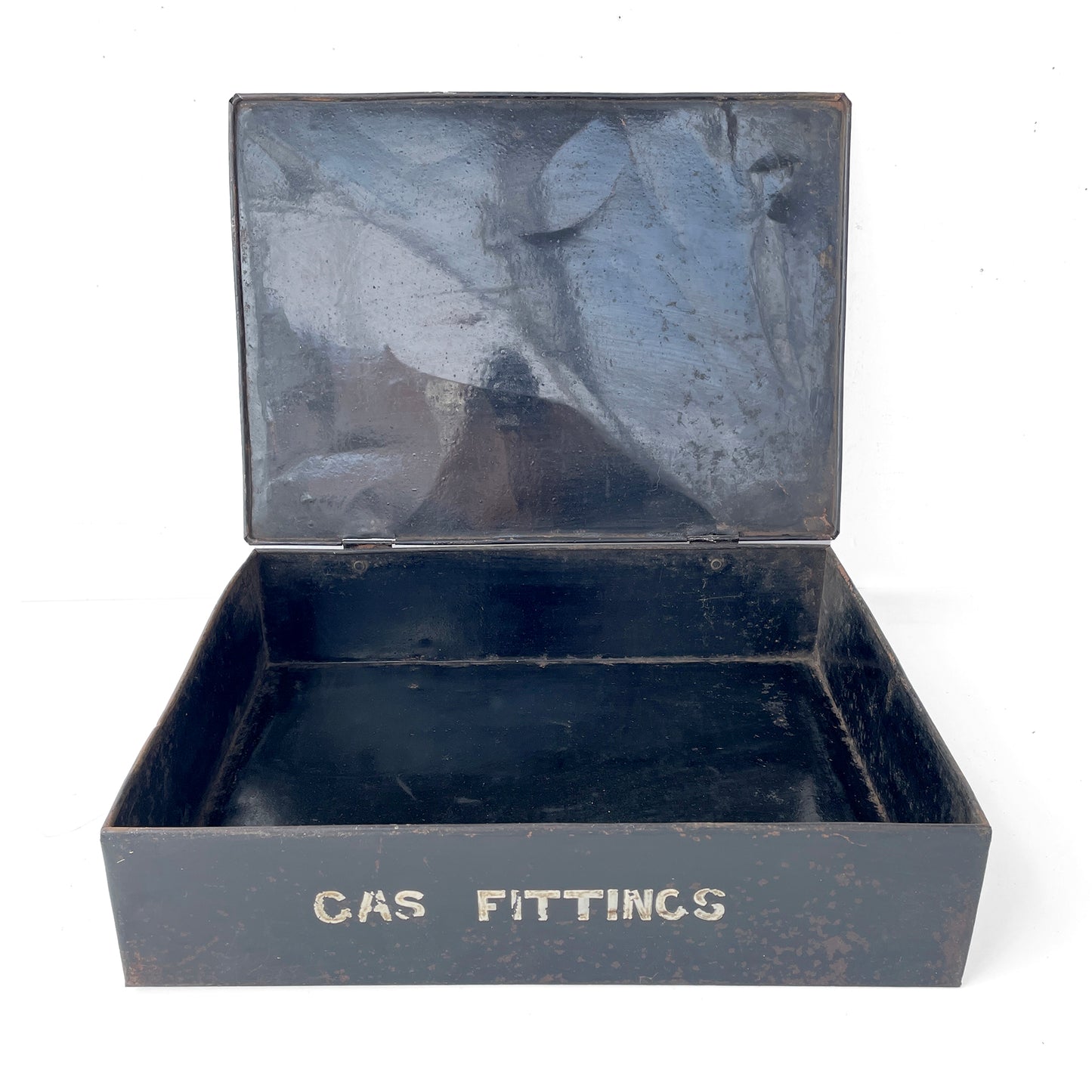 1940s Metal Filing Box – GAS FITTINGS