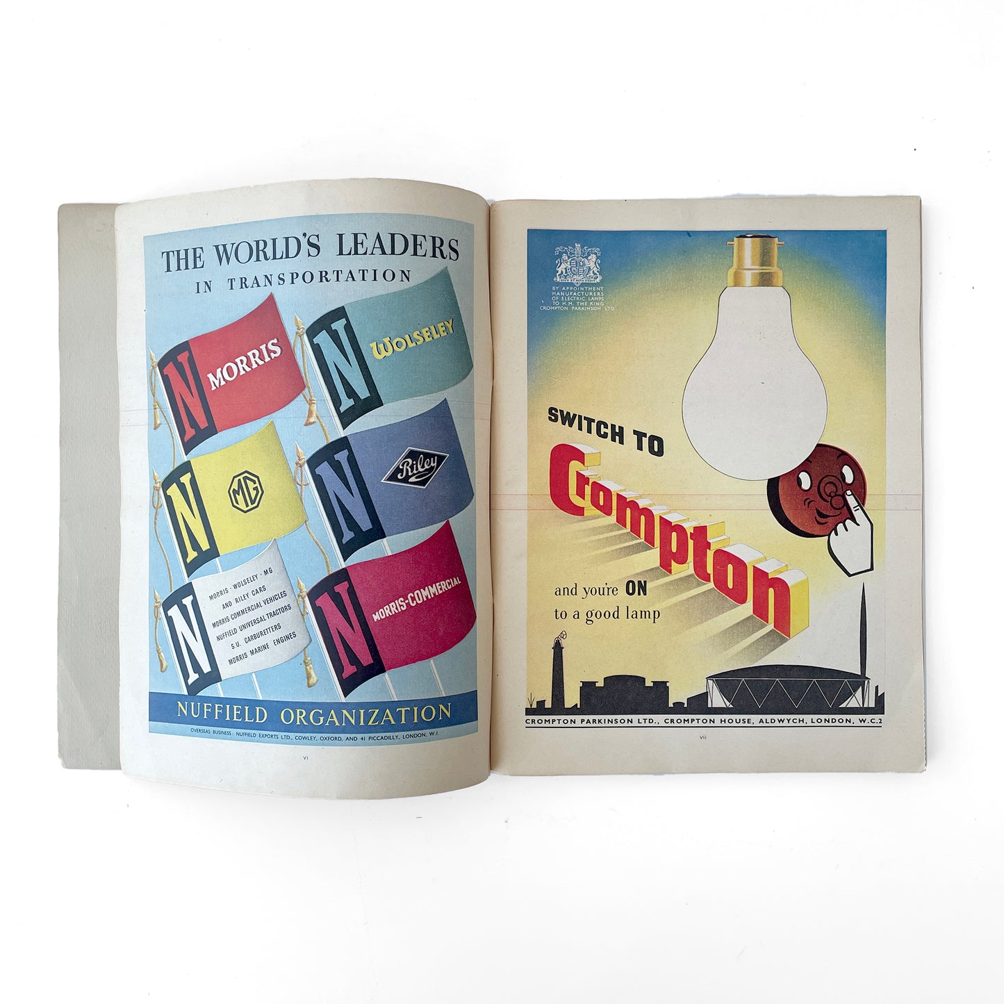 1951 Festival of Britain Guide with Postcards & Weather Report