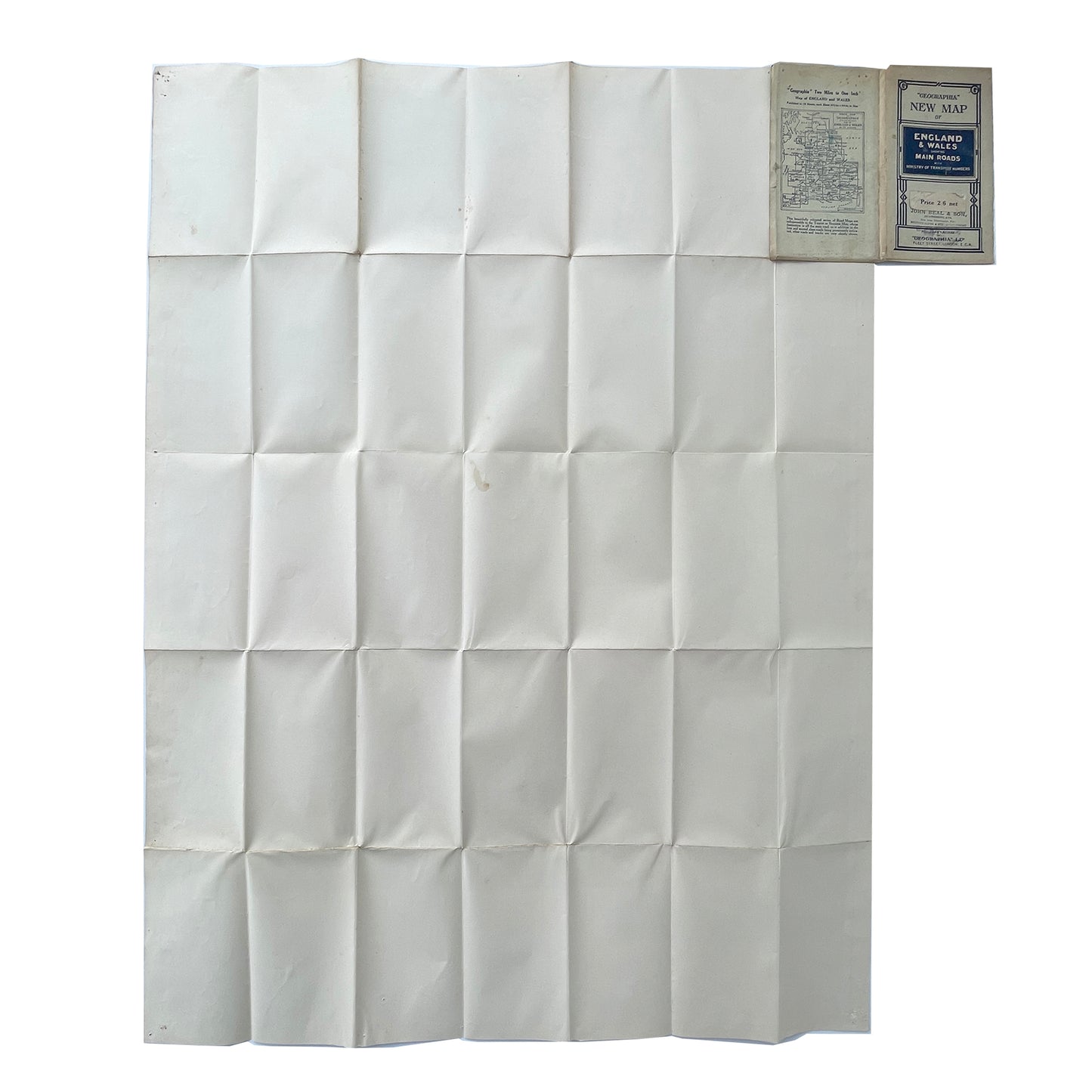 Early 20th Century Map of England & Wales