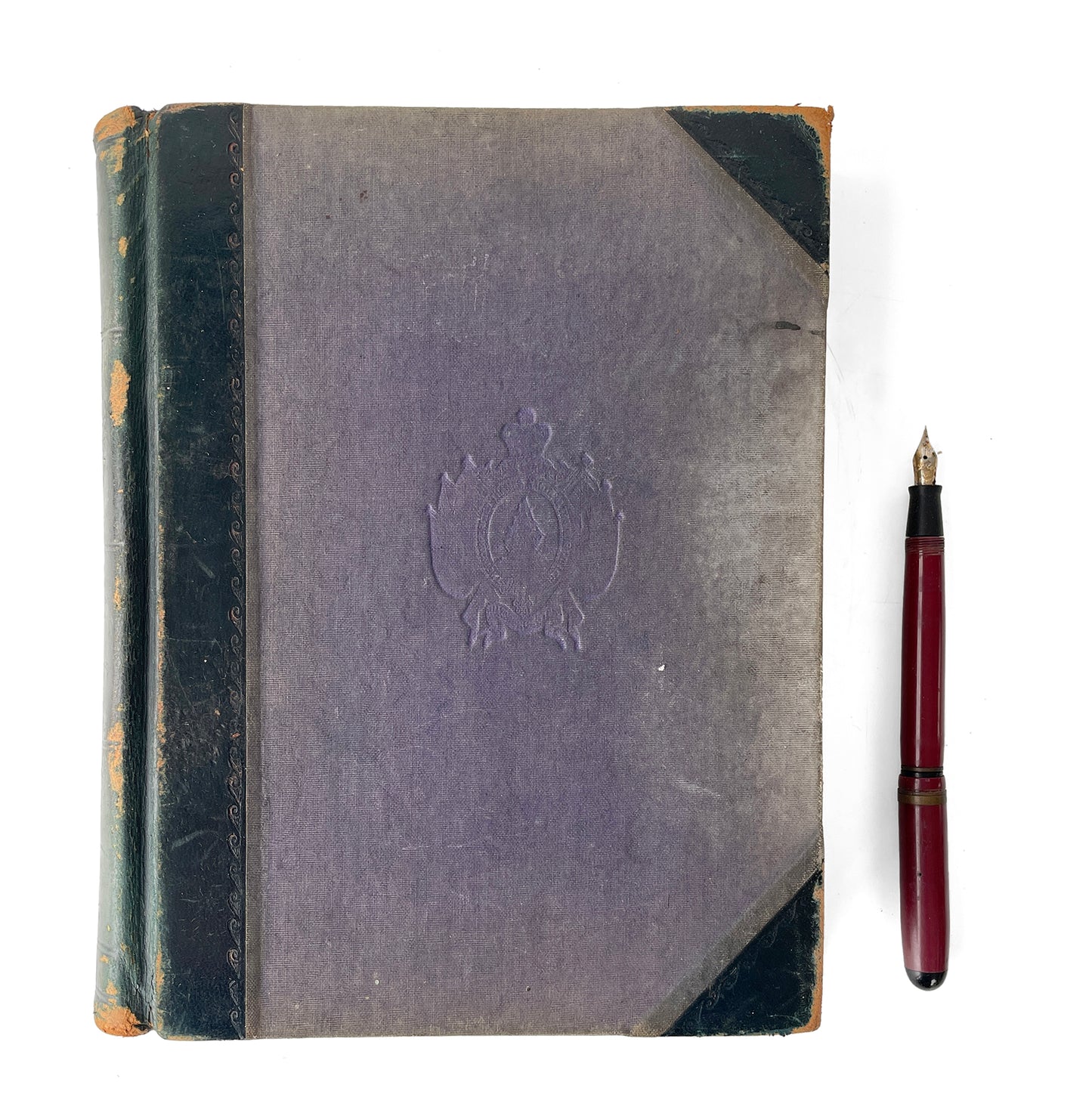 Fascinating Hardbacked WWII Naval Notebook