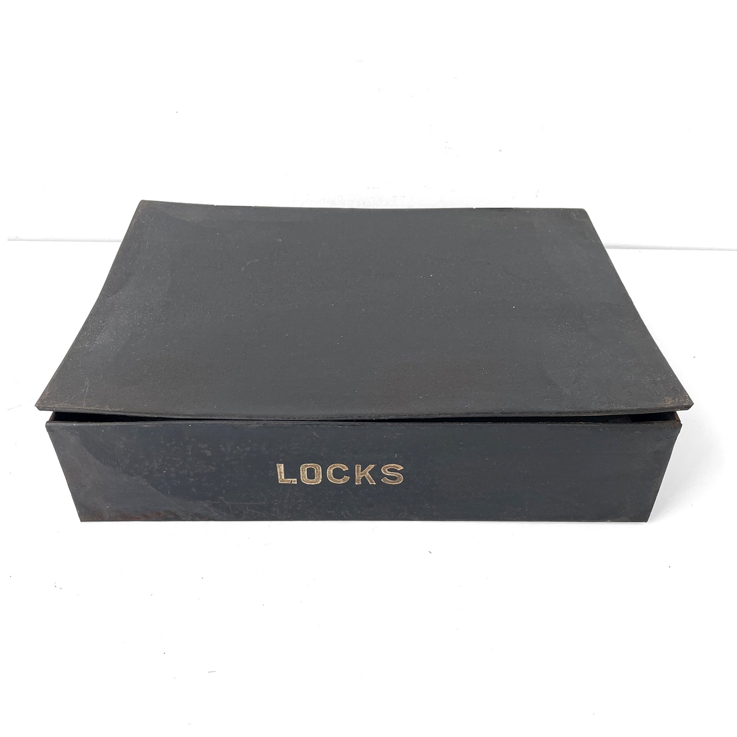 1940s Metal Filing Box – LOCKS