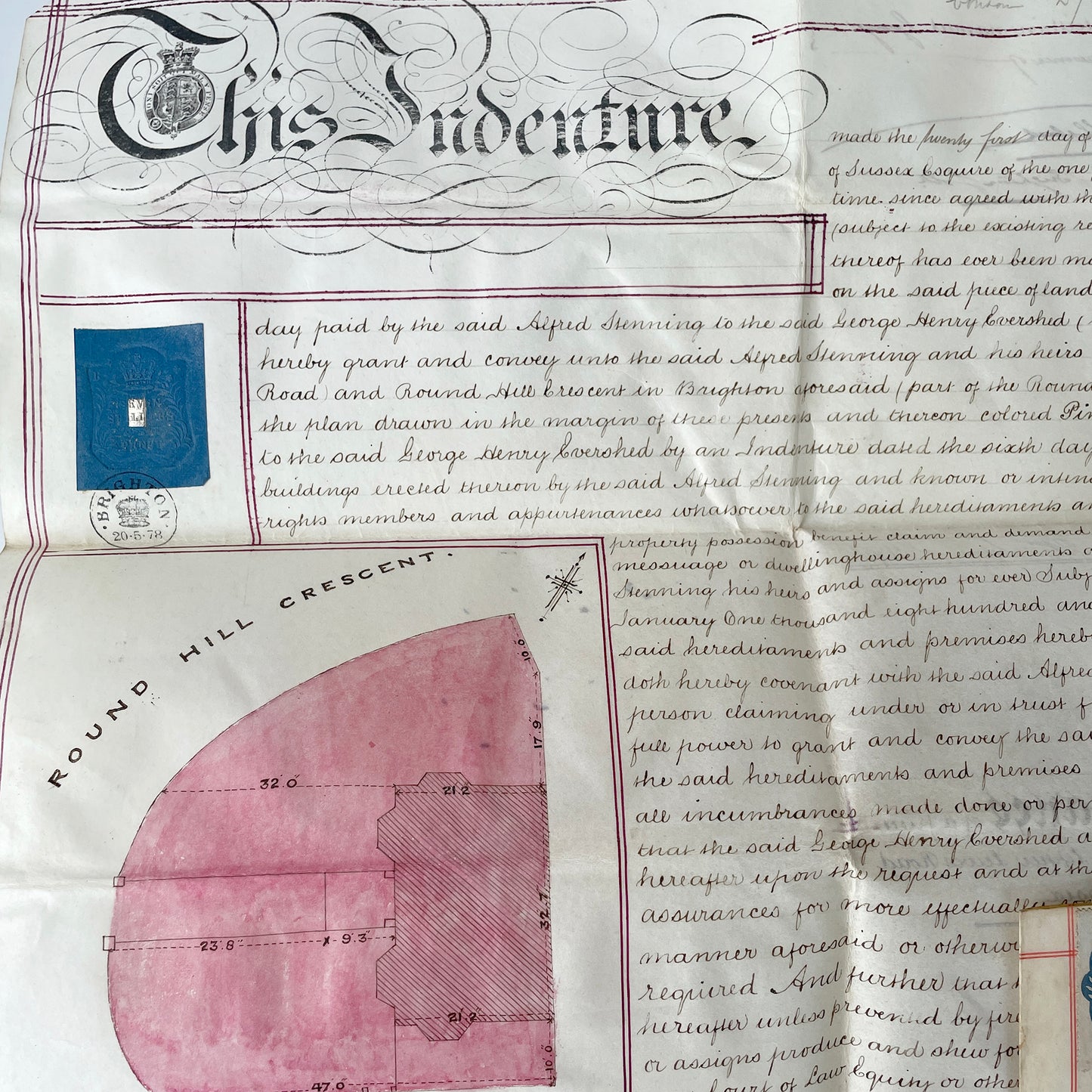 Beautiful Bundle of Legal Documents Circa 1840s – 1930s – Bundle 5