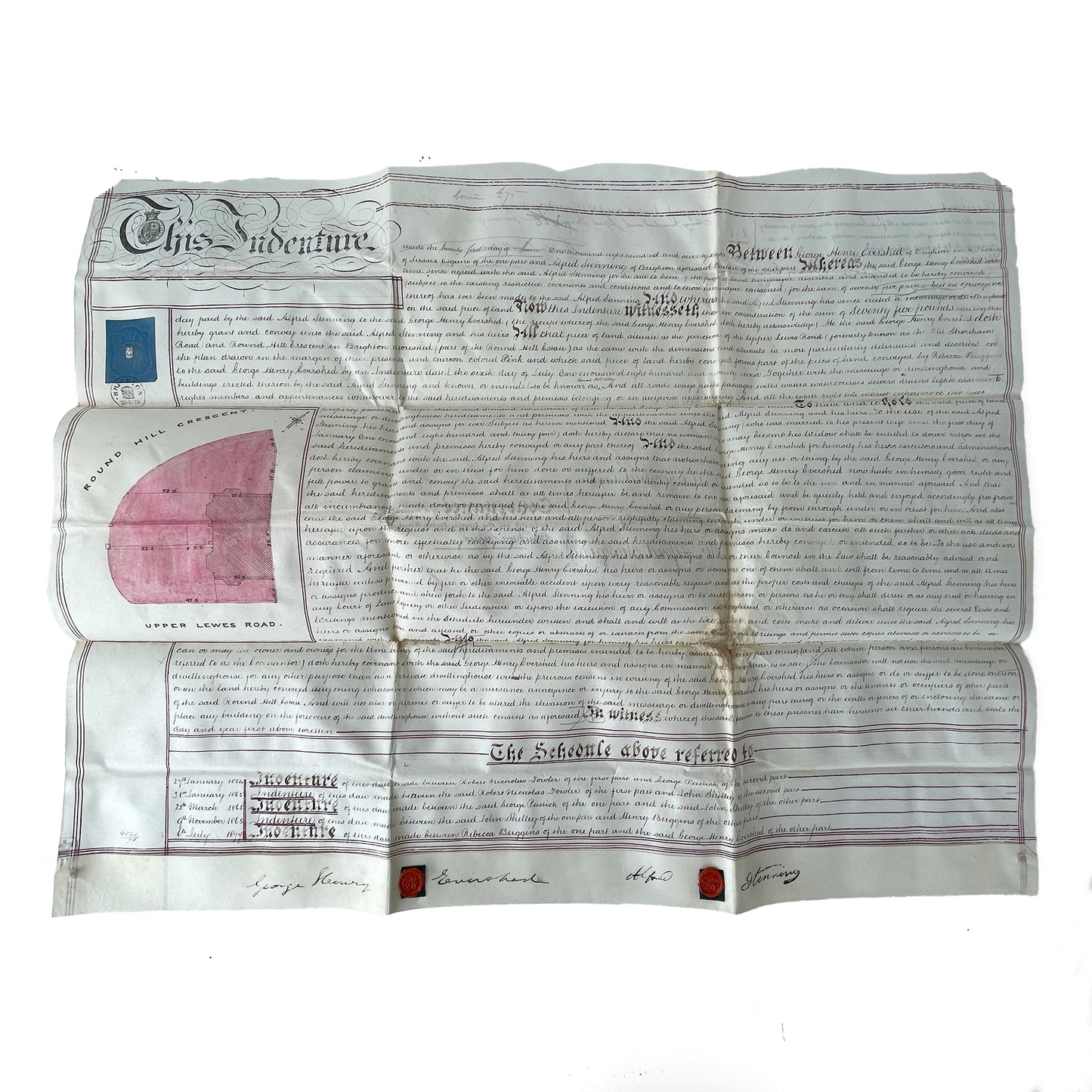 Beautiful Bundle of Legal Documents Circa 1840s – 1930s – Bundle 5