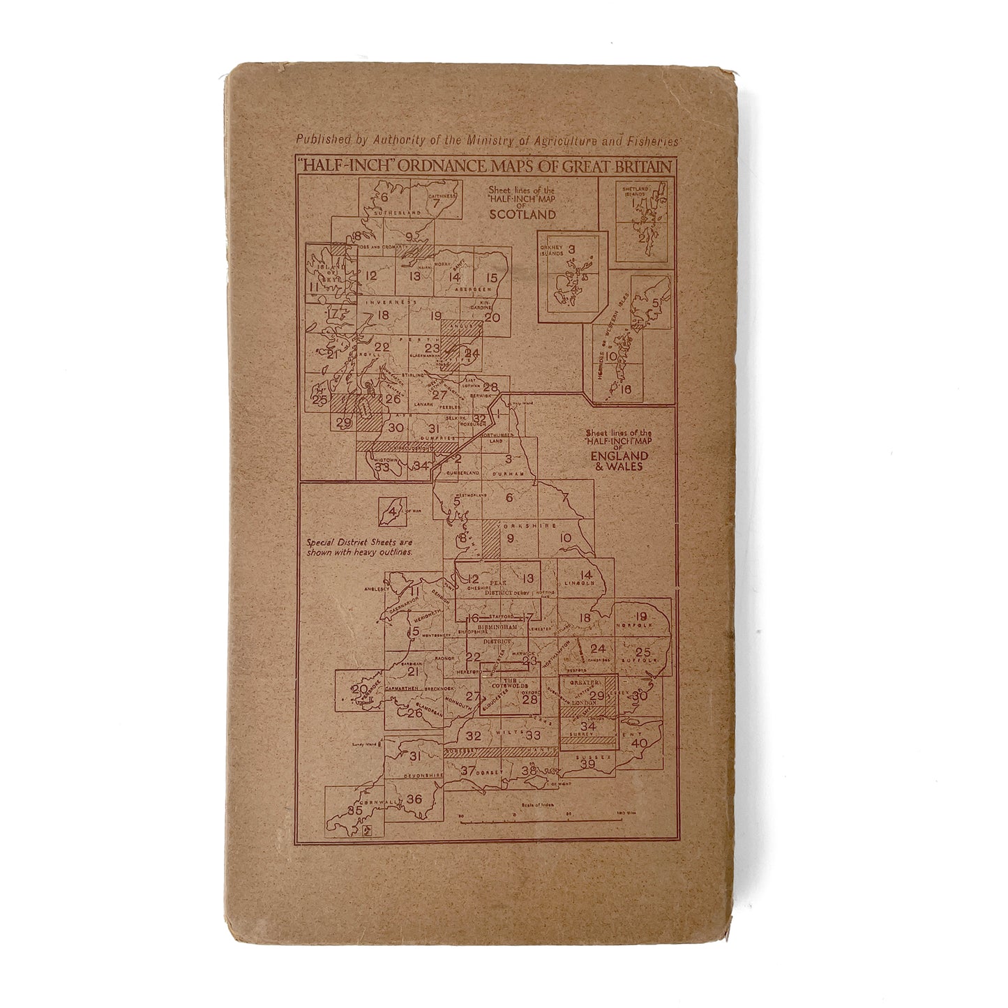 1925 Ordnance Survey Map of Southampton, Portsmouth and the Isle of Wight