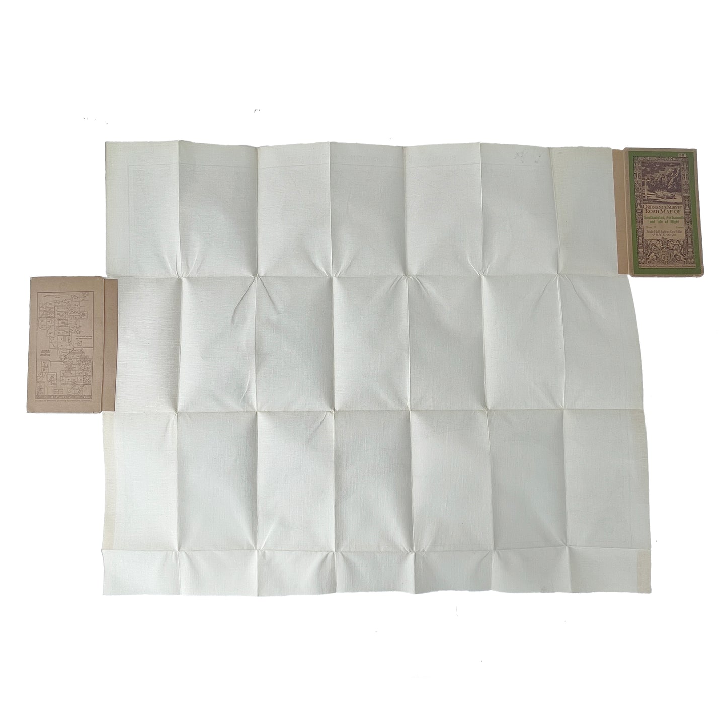 1925 Ordnance Survey Map of Southampton, Portsmouth and the Isle of Wight