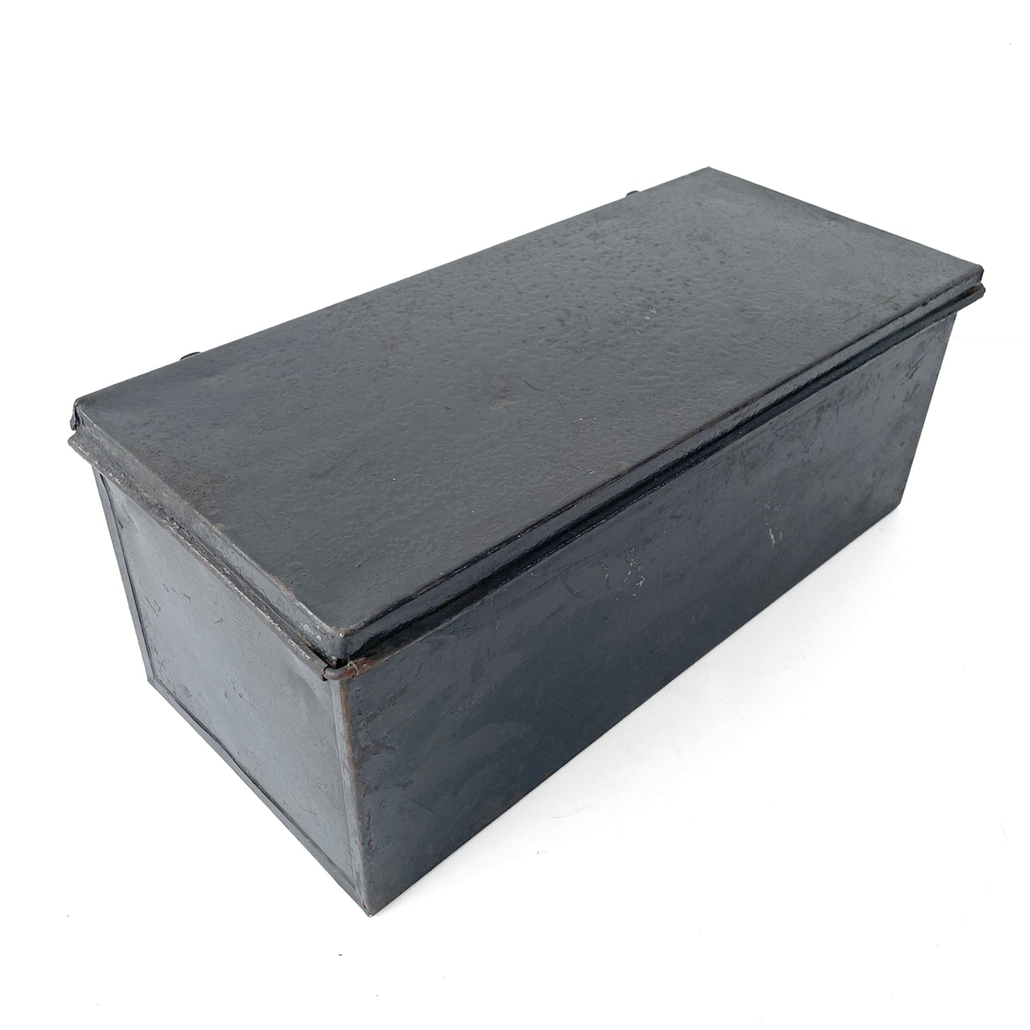 Vintage Metal Toolbox - Black