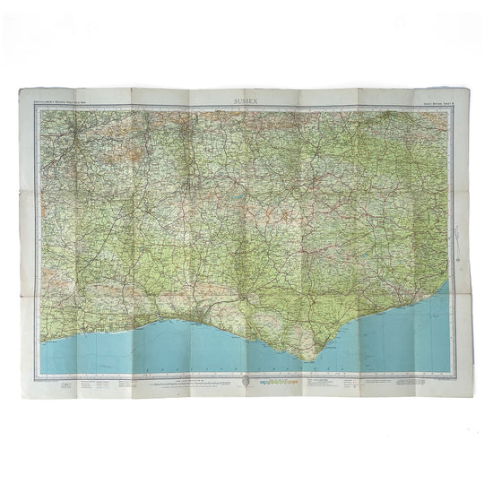 1959 Bartholomew’s Map of Sussex