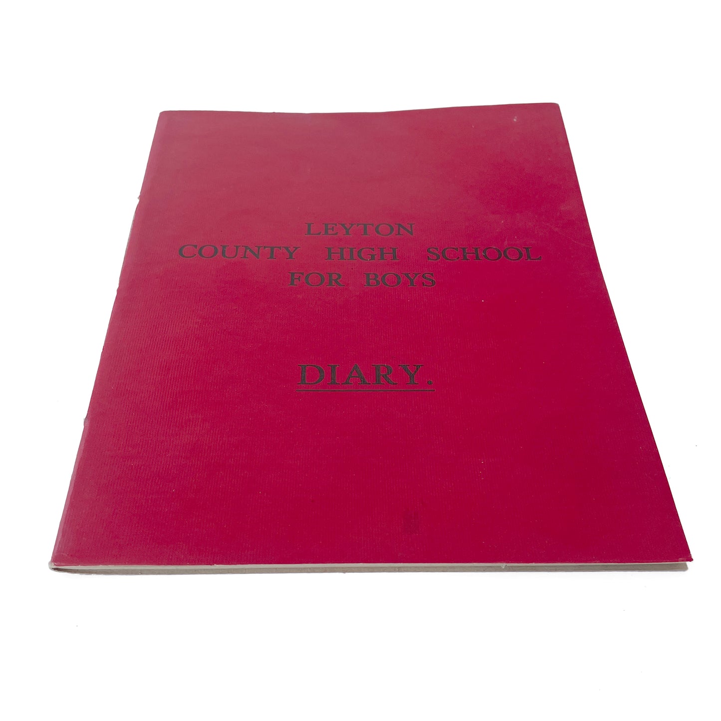 1950s School Homework Diary