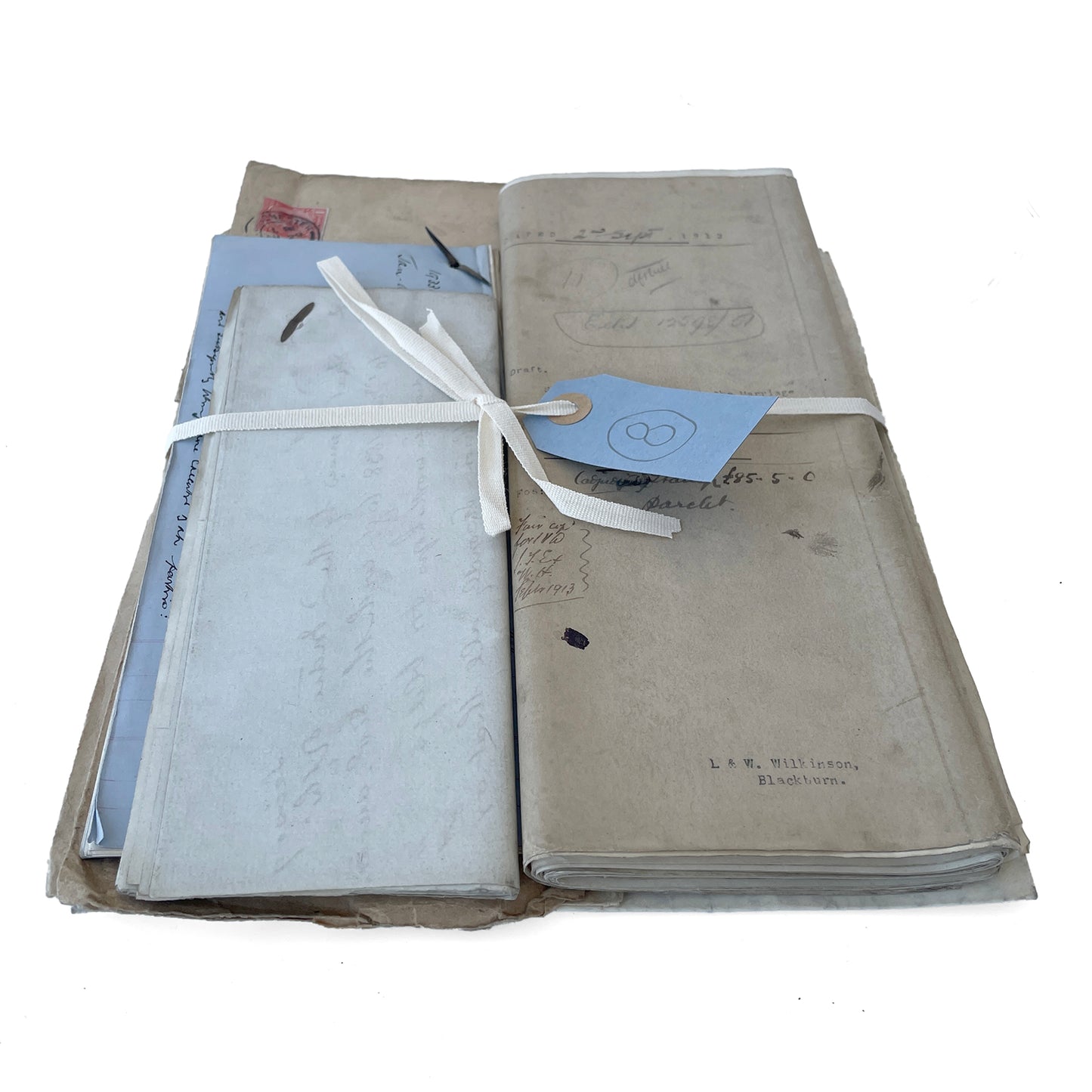 Beautiful Bundle of Legal Documents Circa 1830s – 1930s – Bundle 8