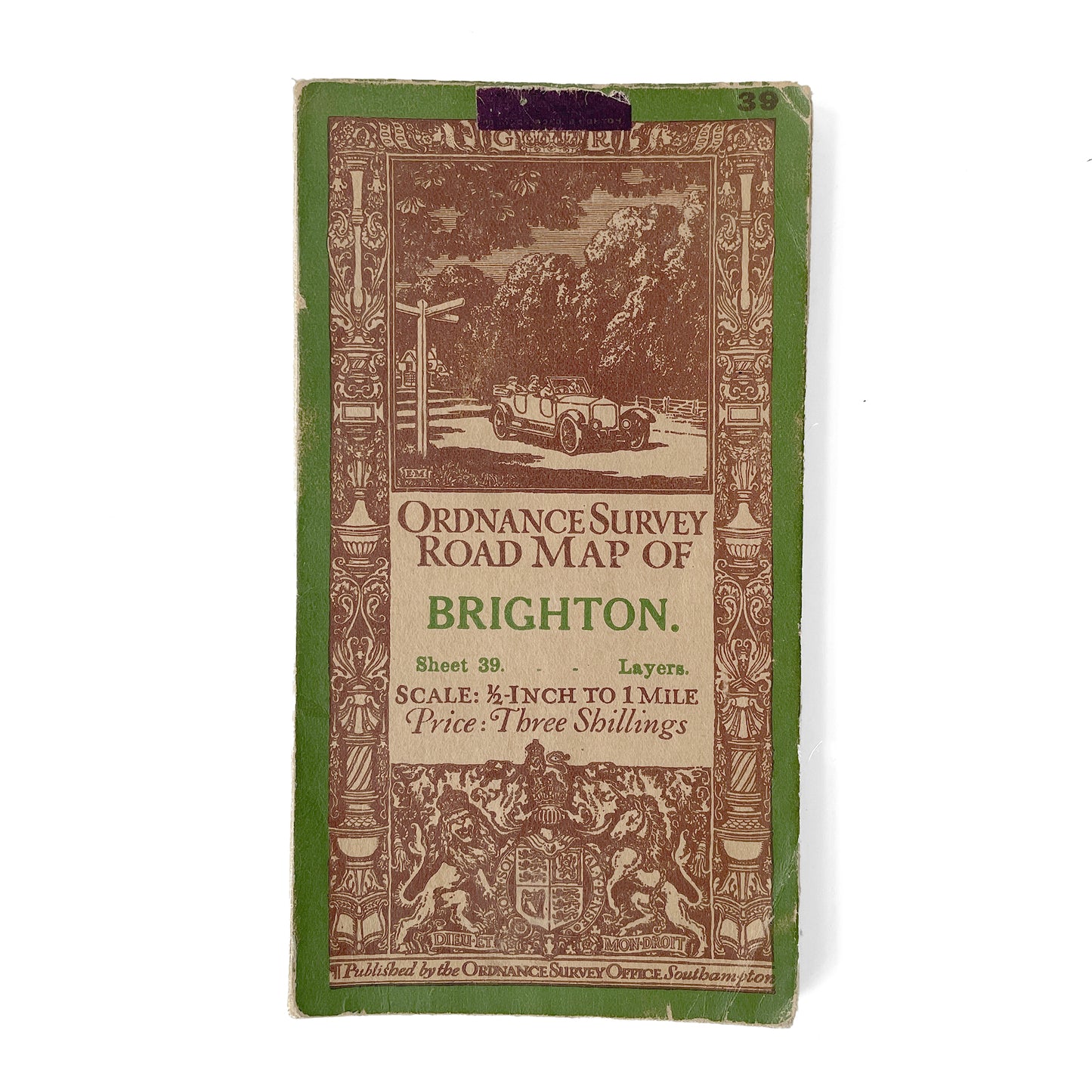 1914 Ordnance Survey Map of Brighton