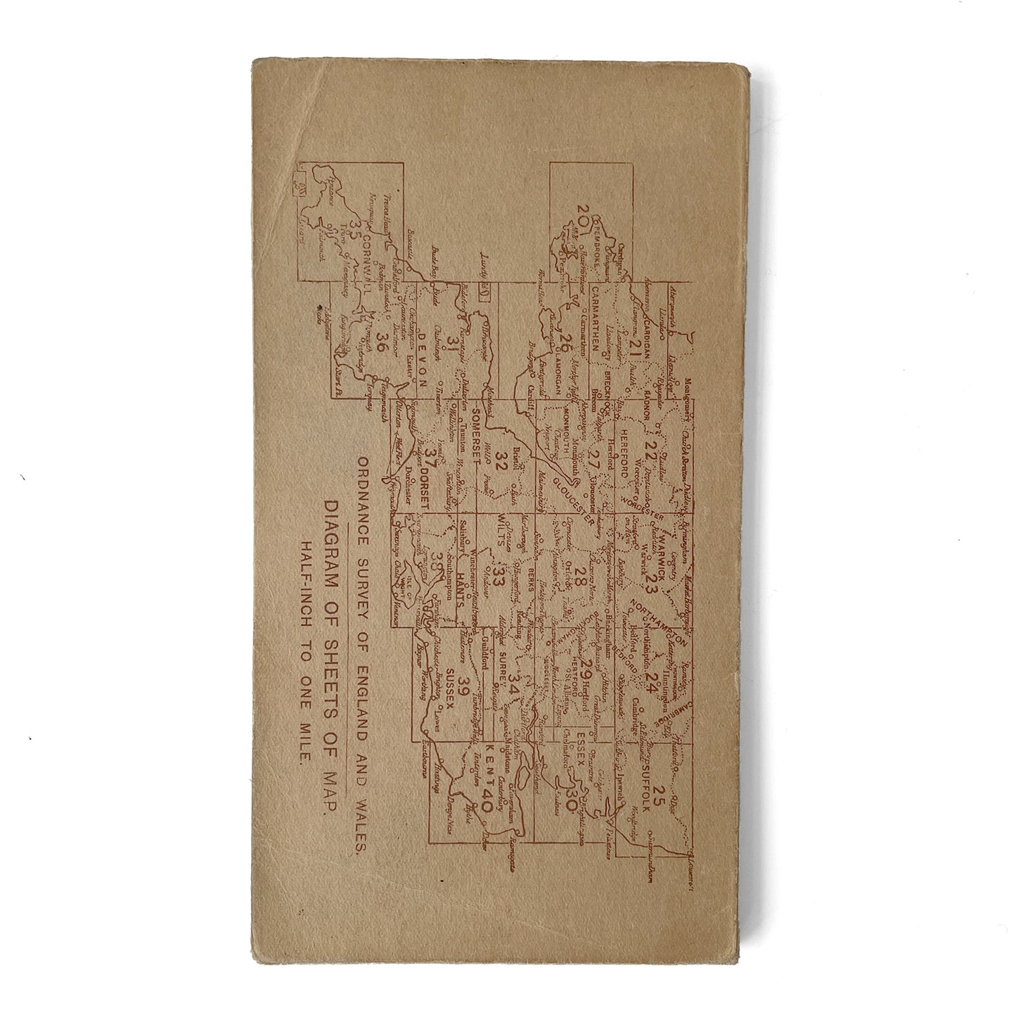 1914 Ordnance Survey Map of Brighton