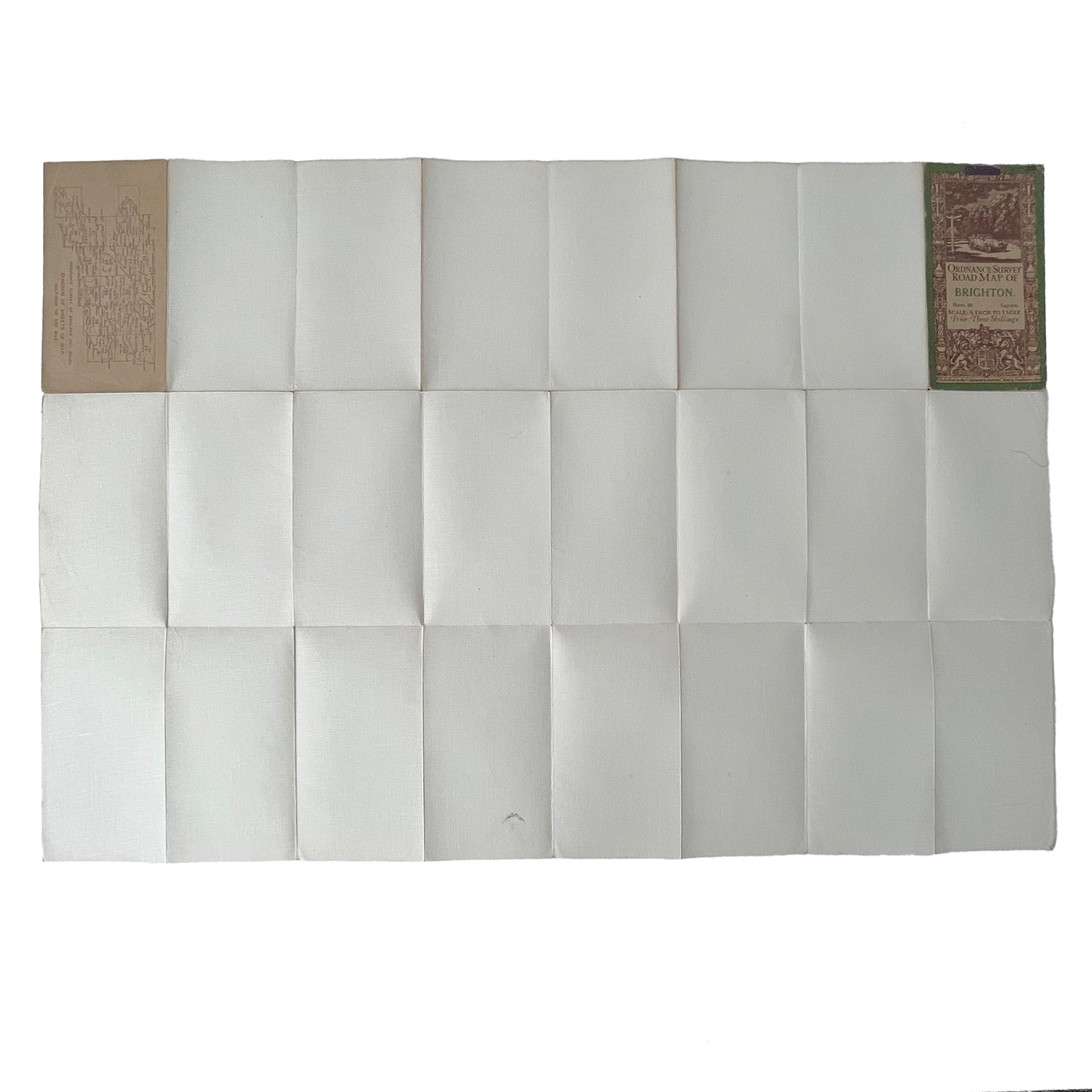 1914 Ordnance Survey Map of Brighton