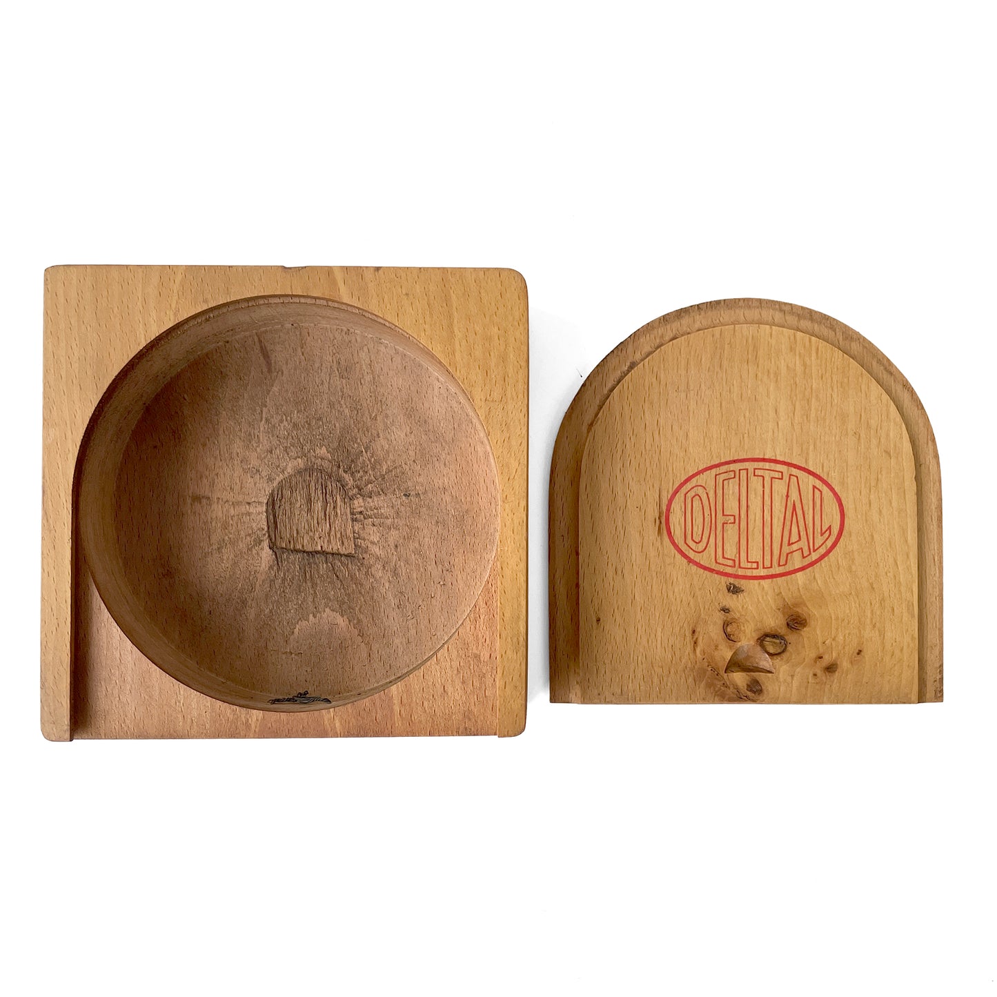 Vintage Solid Beech ‘Deltal’ Storage Box