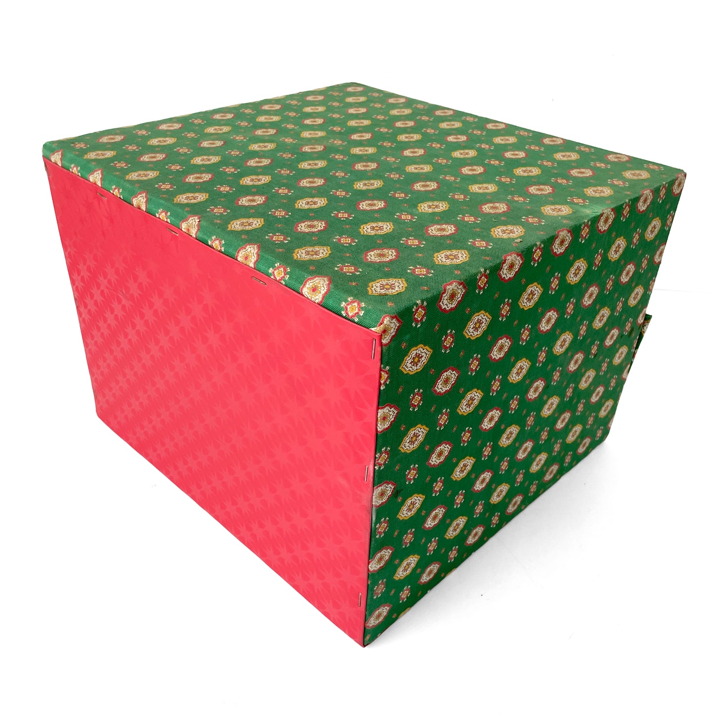 1950s French Fabric Covered Haberdashery Drawers