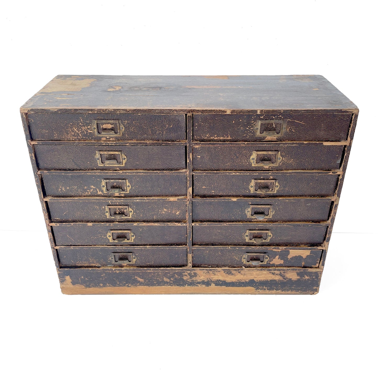 Fantastic Early 20th Century Double Set of Desktop Drawers