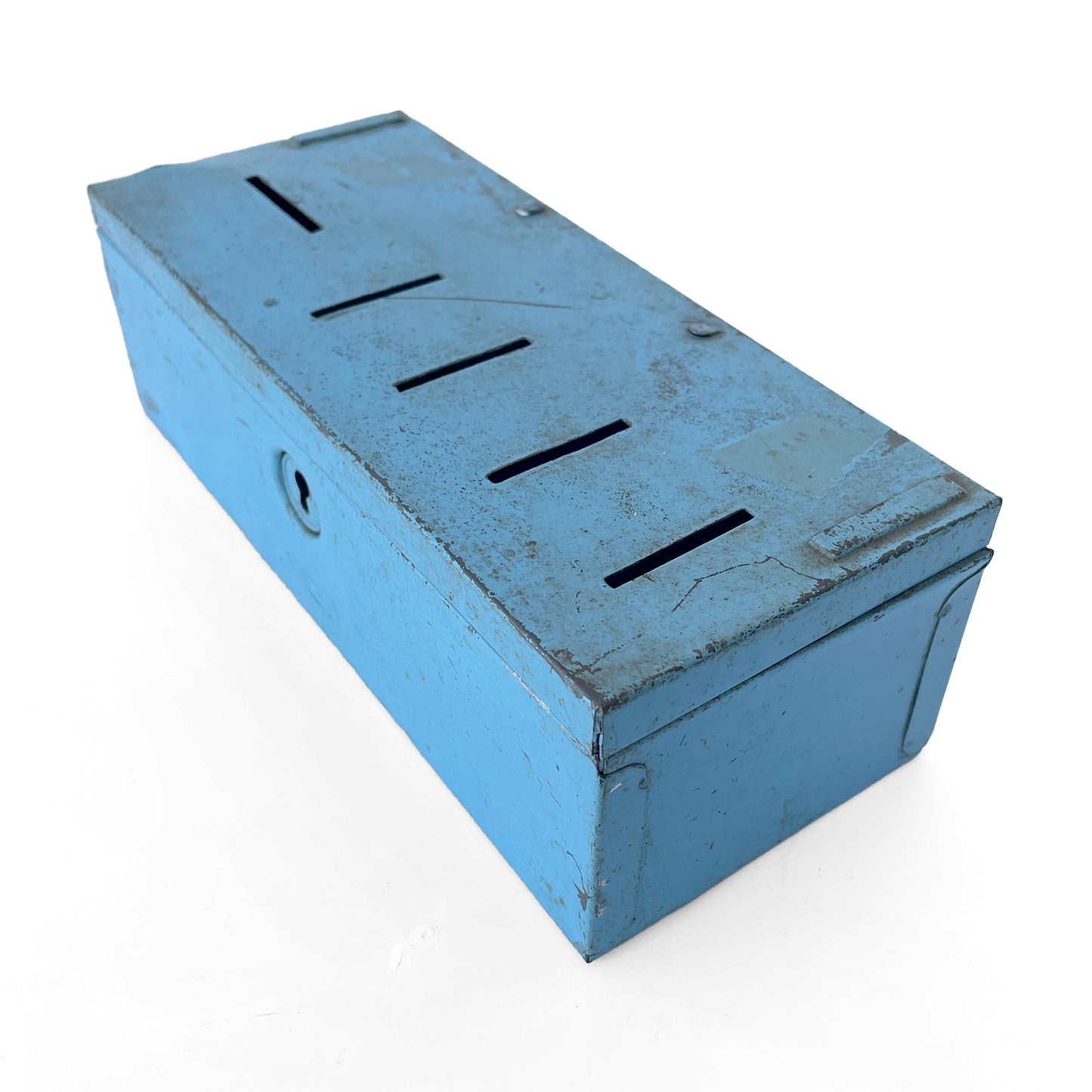 Vintage Metal Coin Box