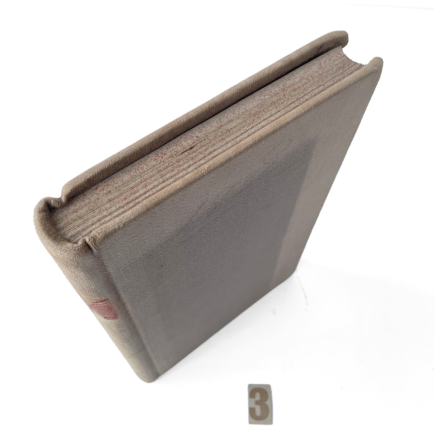 1938 Fabric Bound Ledger – Option 3