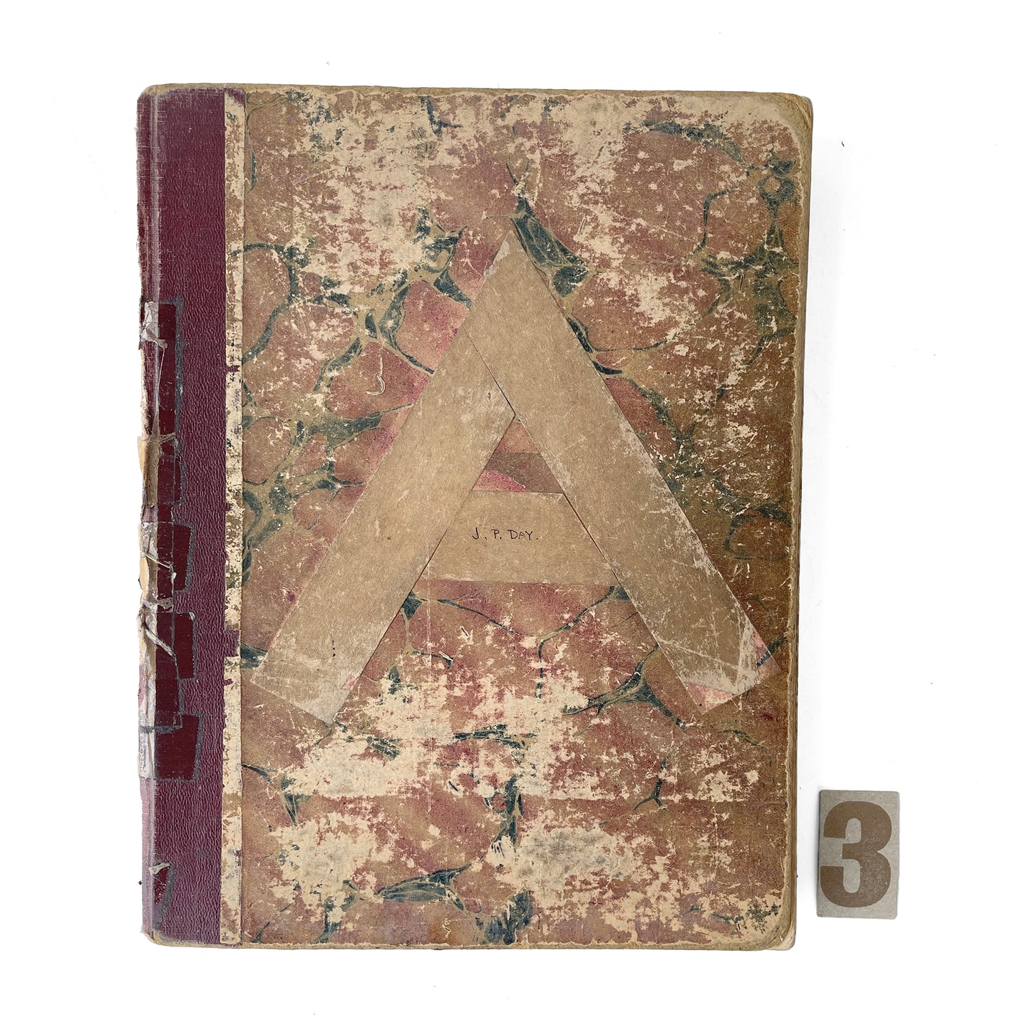 Fantastic 1920s Economics Handwritten Notebook - Option 3
