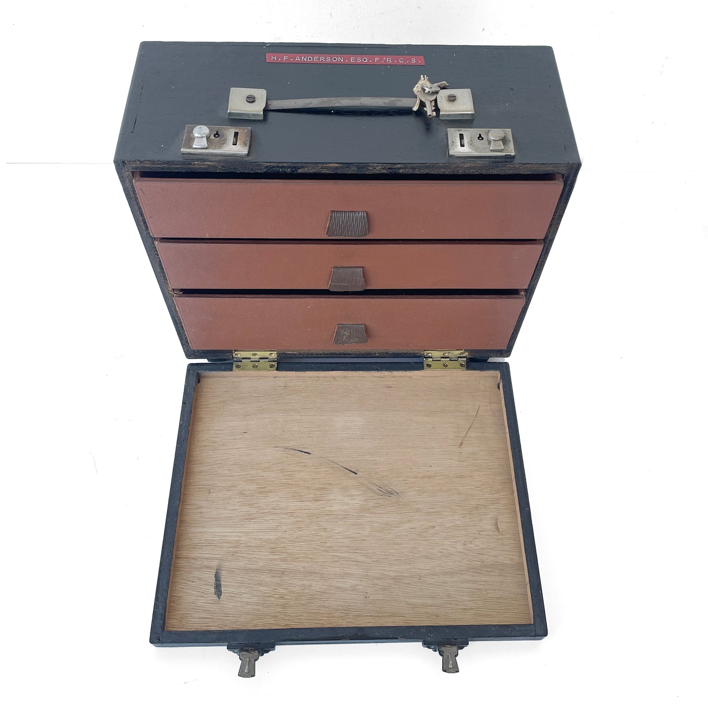 1950s Doctors Case/Desktop Storage Drawer