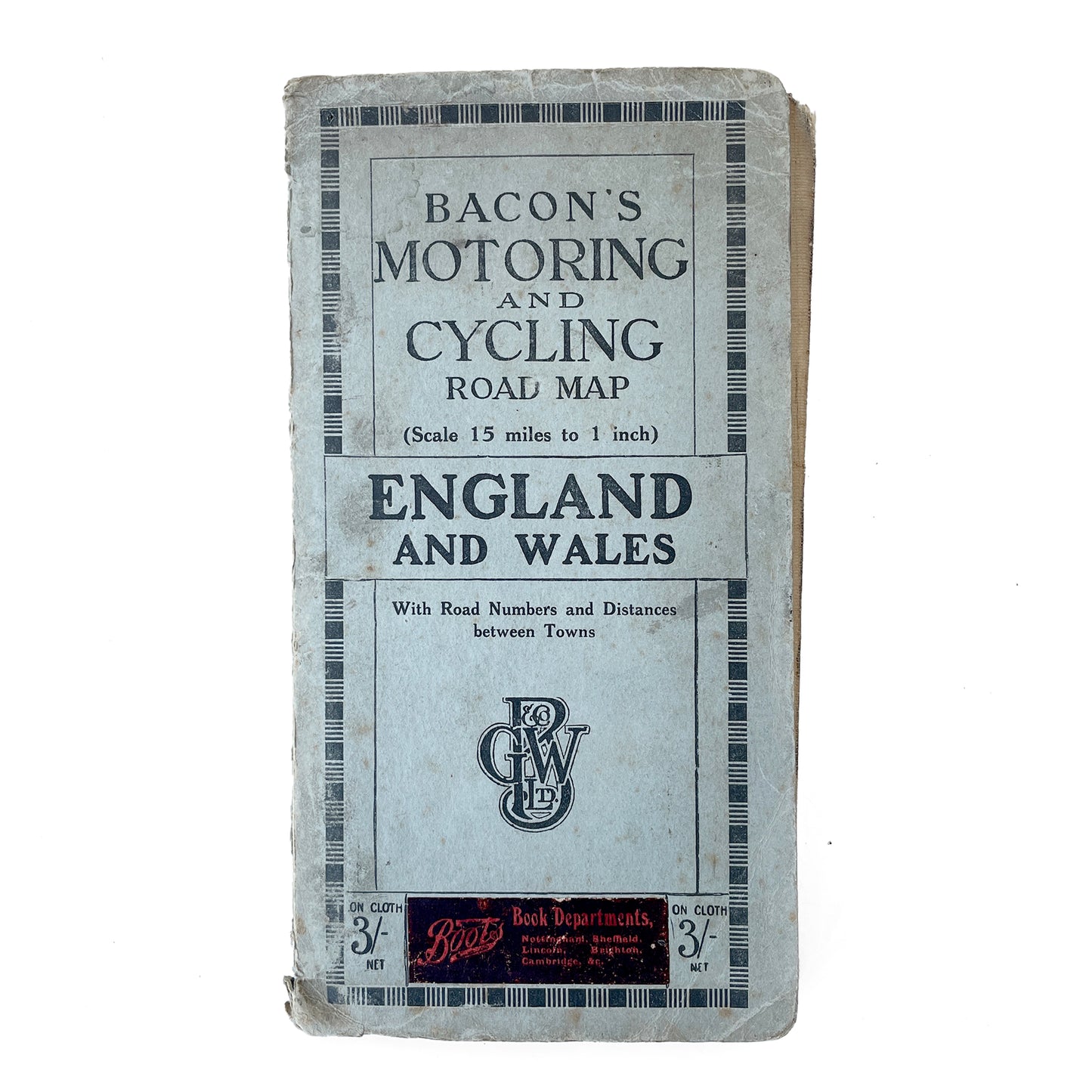 Early 20th Century Map of England and Wales