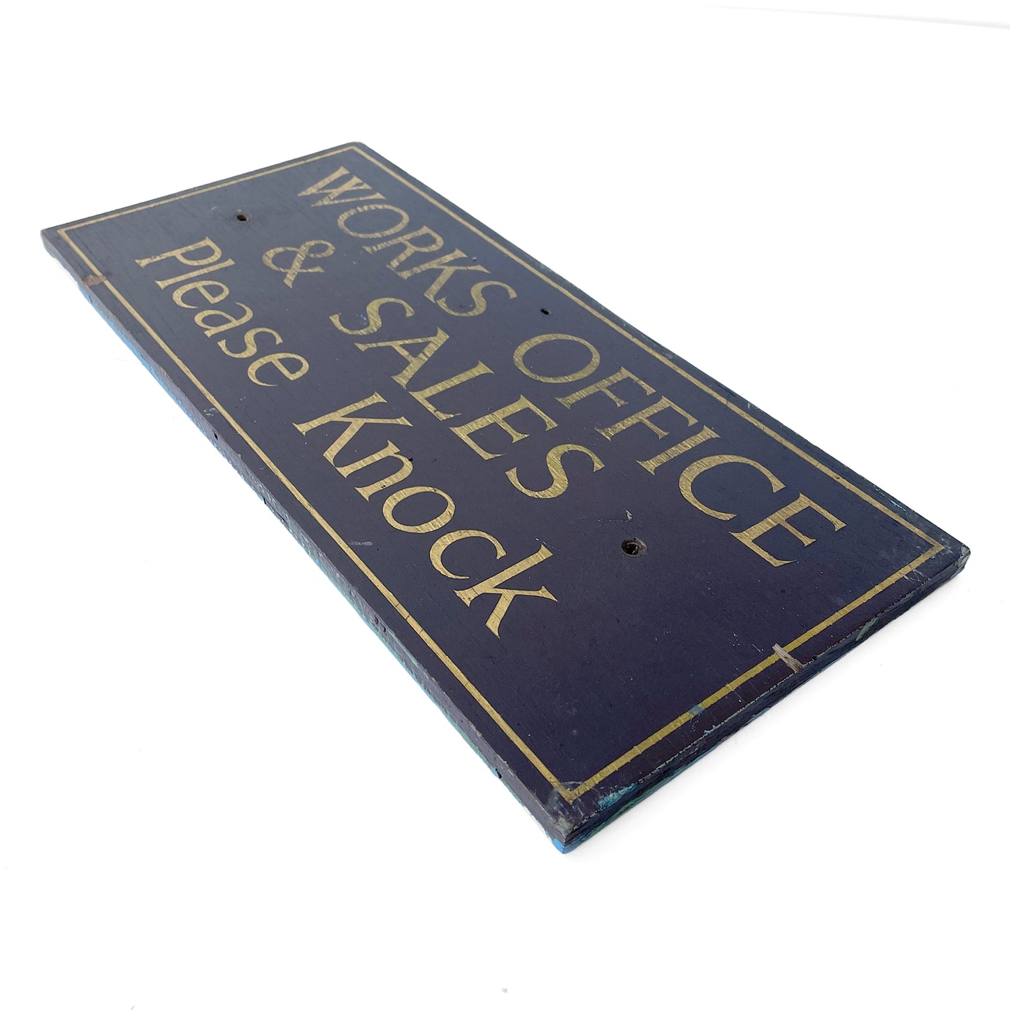 1950s Painted Sign – Works Office & Sales