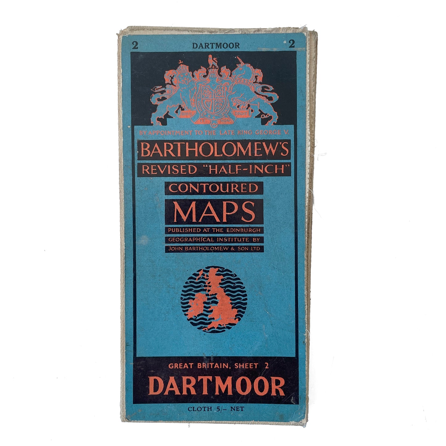 1951 Map of Dartmoor