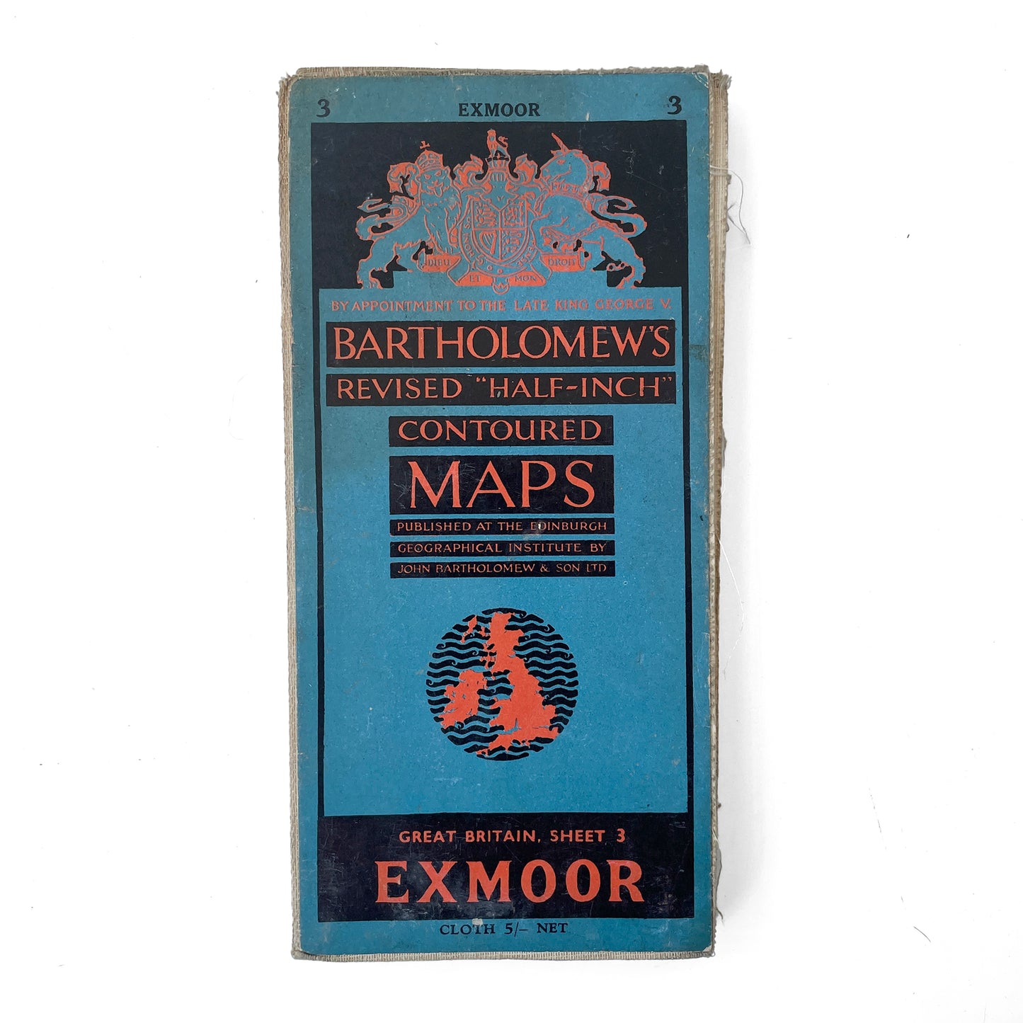 1952 Map of Exmoor