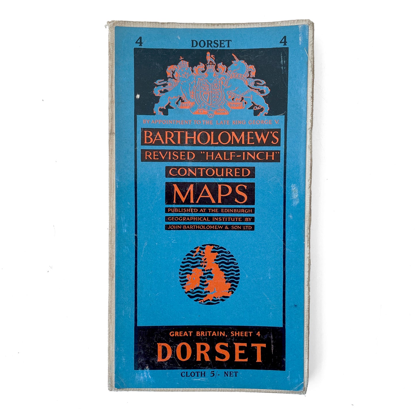 1957 Map of Dorset
